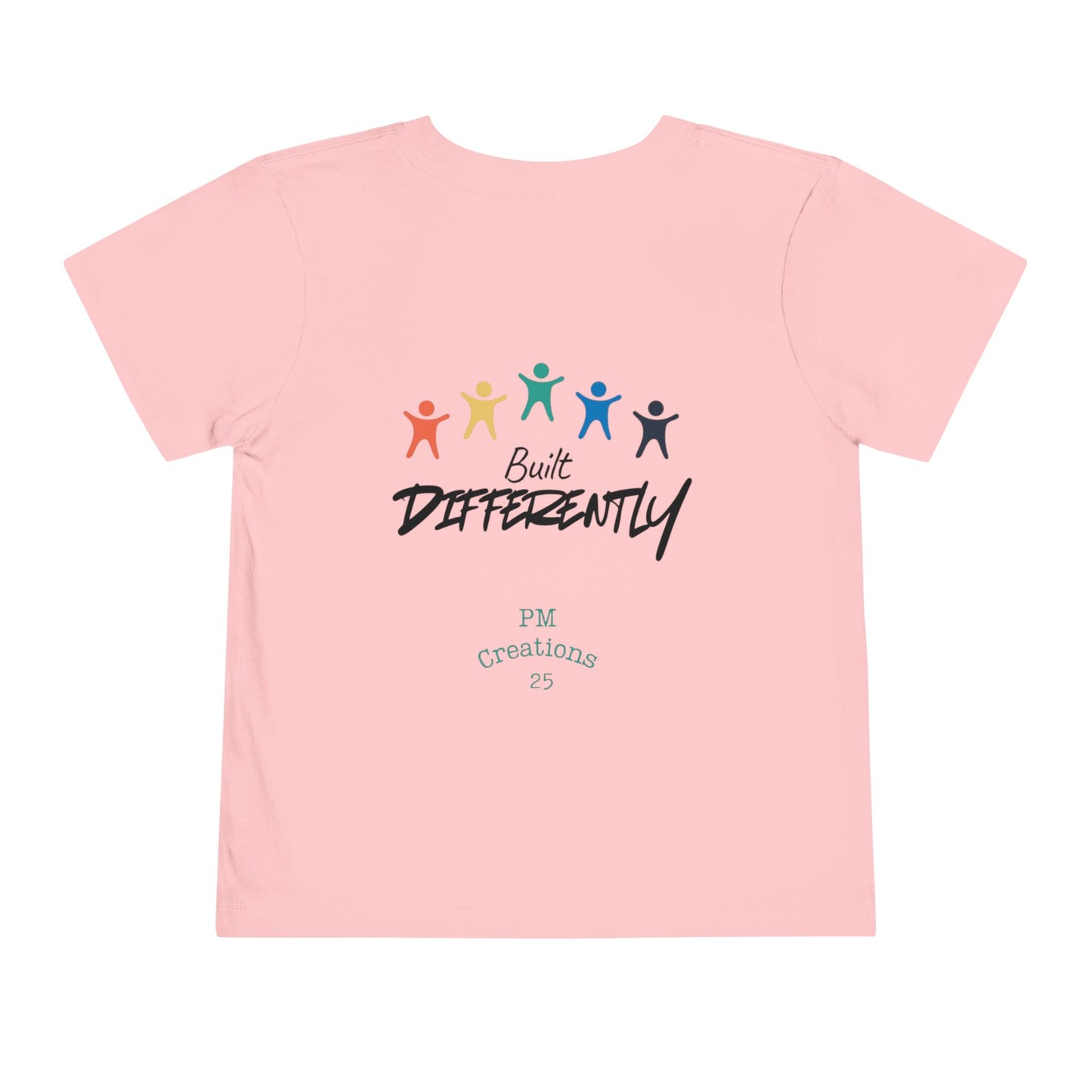 Built Differently Toddler Tee — Autism/Neurodiversity Pride Kids T‑Shirt