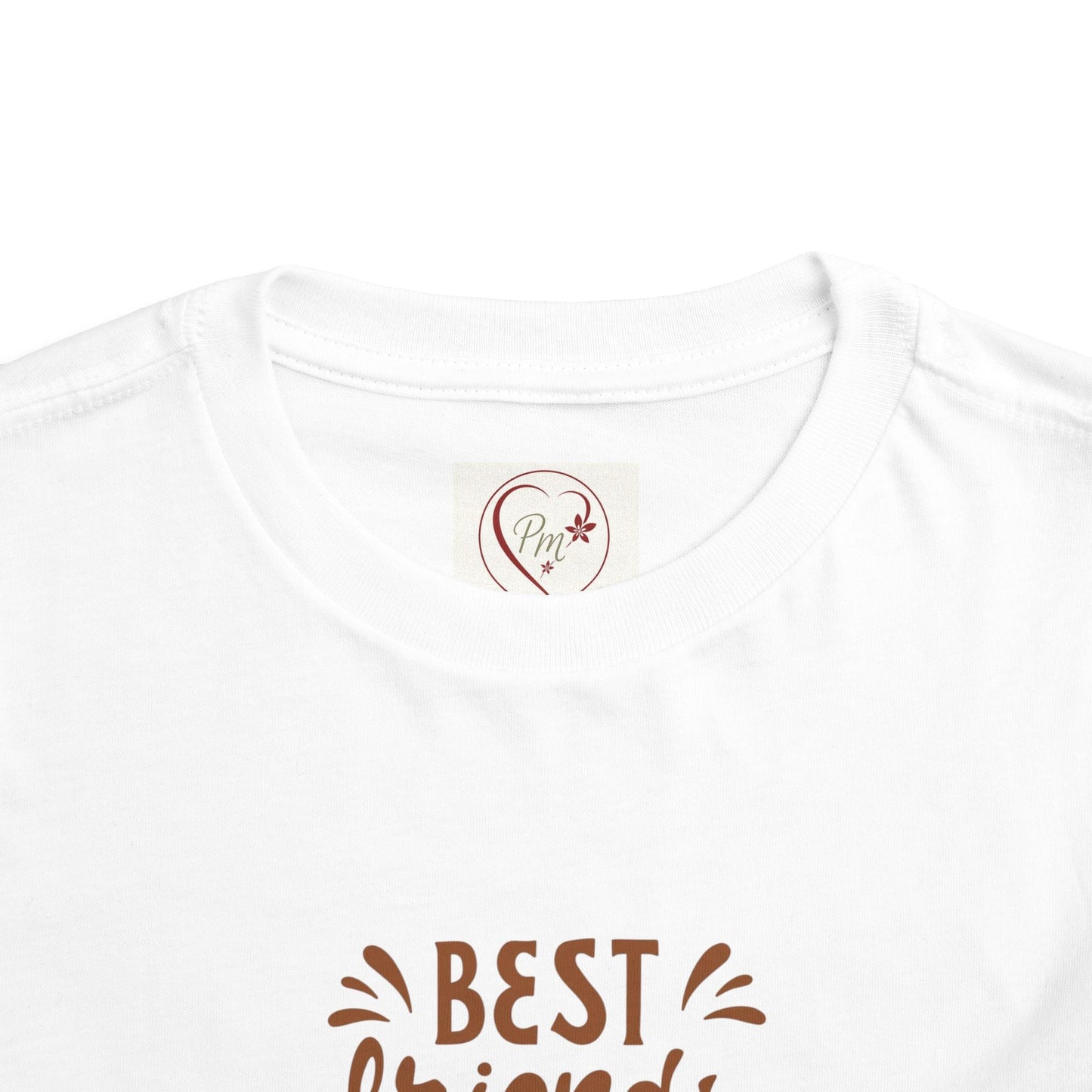 Toddler Puppy & Kitten Graphic Tee – “Best Friends Forever” Cute Animal Shirt Printify