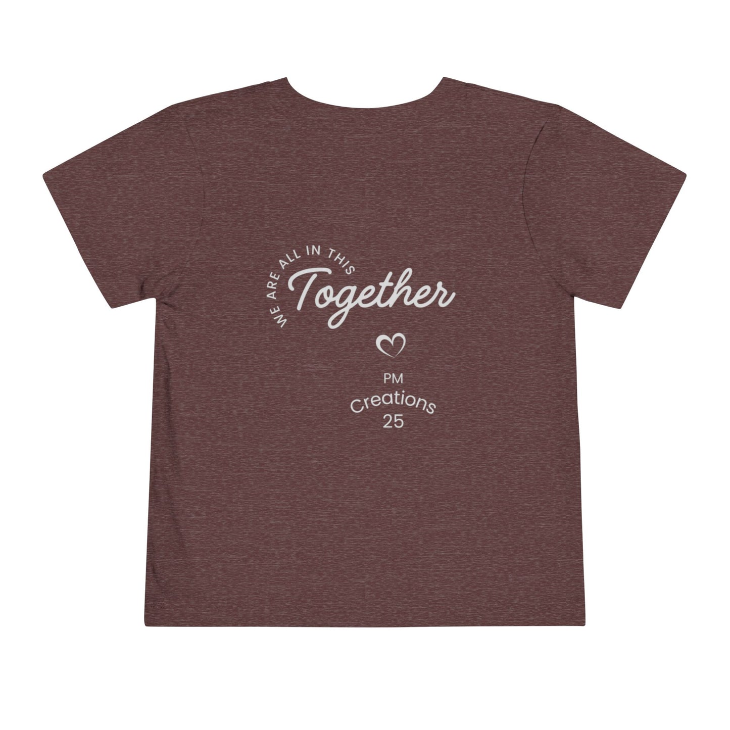 Toddler Tee — "Better Together" Underwater Sea Life Shirt