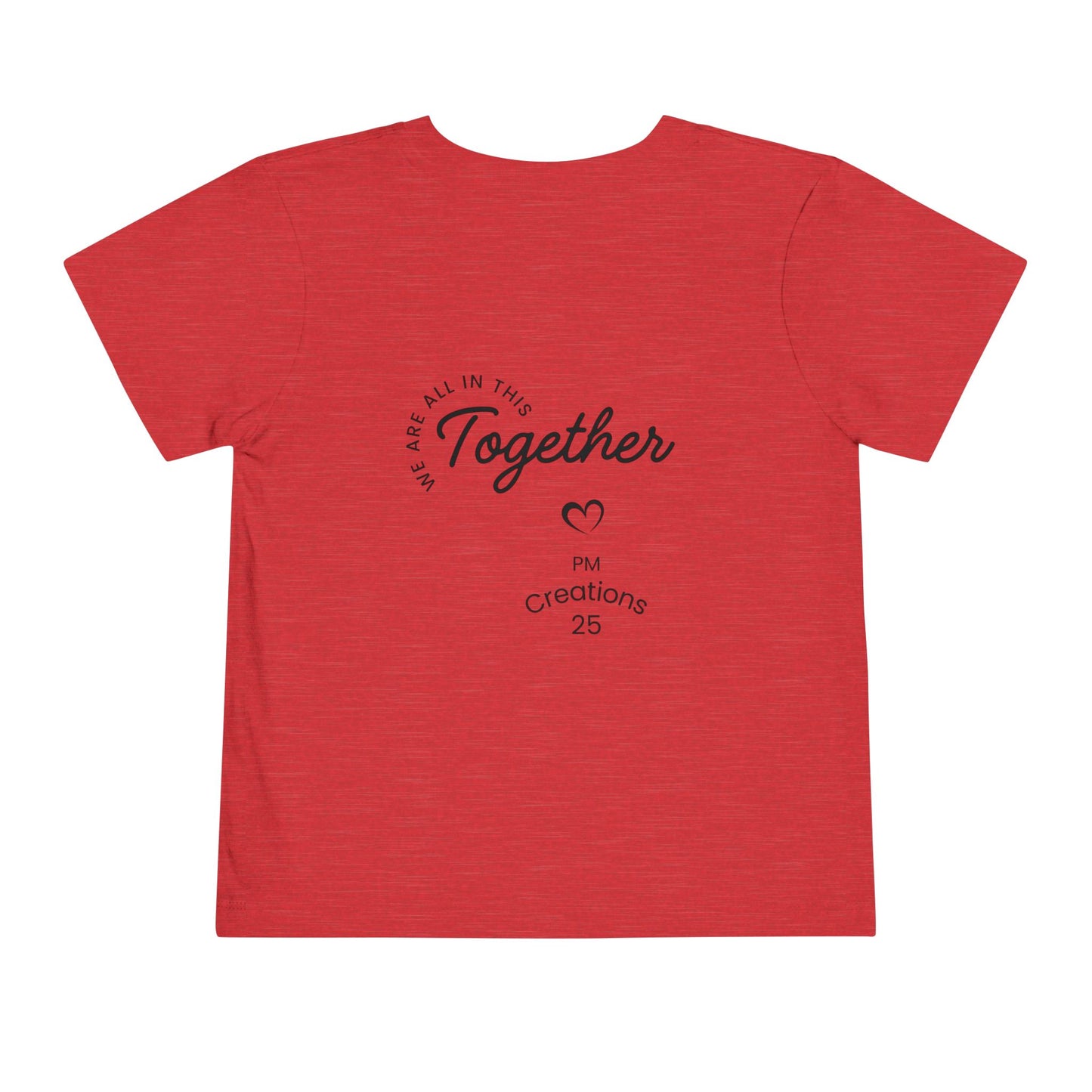 Be Kind Toddler Tee — Diverse Kids "Be Kind" Graphic Shirt