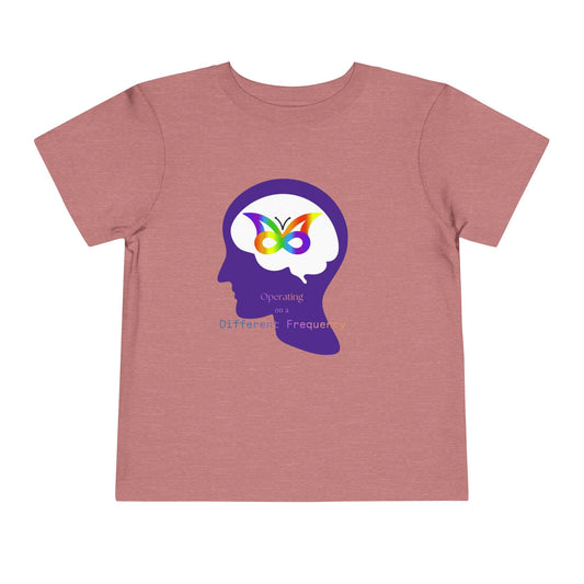 Built Differently Toddler Tee — Autism/Neurodiversity Pride Kids T‑Shirt