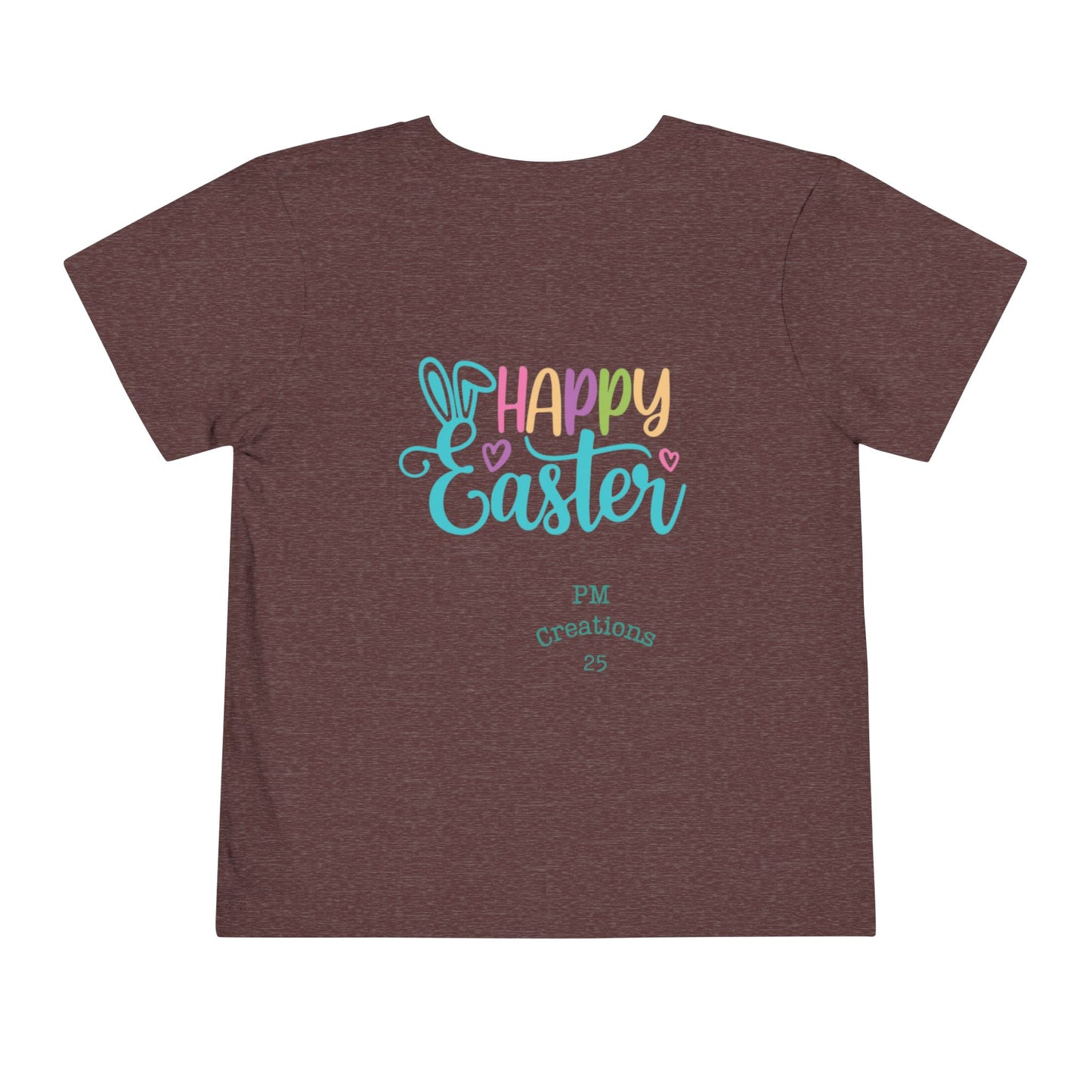 Toddler Tee — "Happy Easter Every Bunny" Bunny Car Easter Shirt