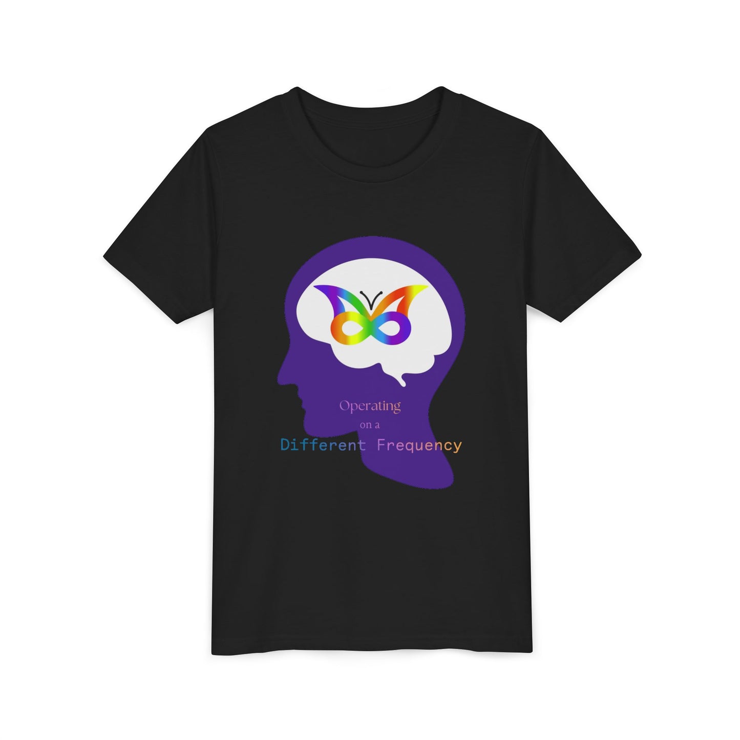 Built Differently Youth Tee — Autism/Neurodiversity Pride Kids T‑Shirt
