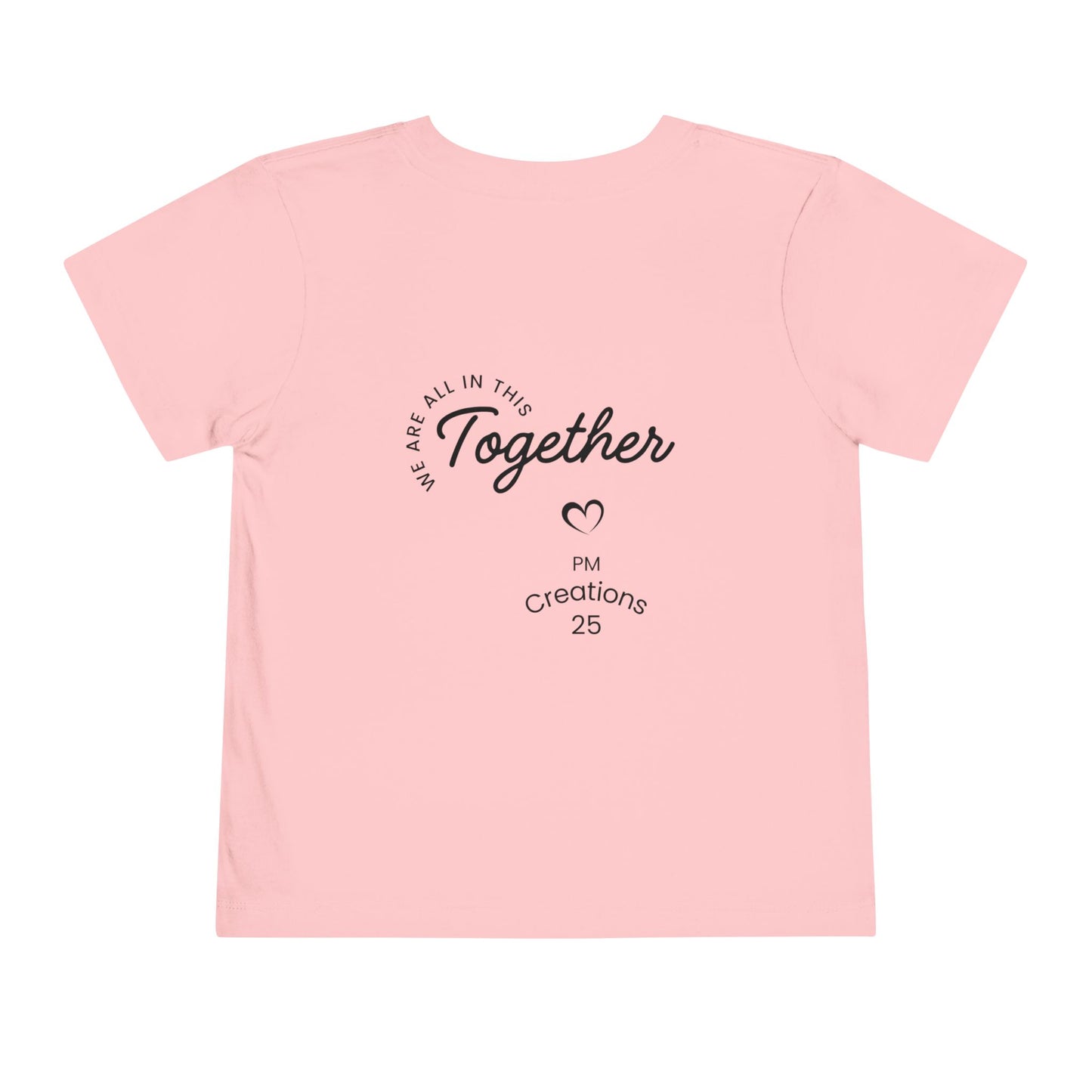 Be Kind Toddler Tee — Diverse Kids "Be Kind" Graphic Shirt