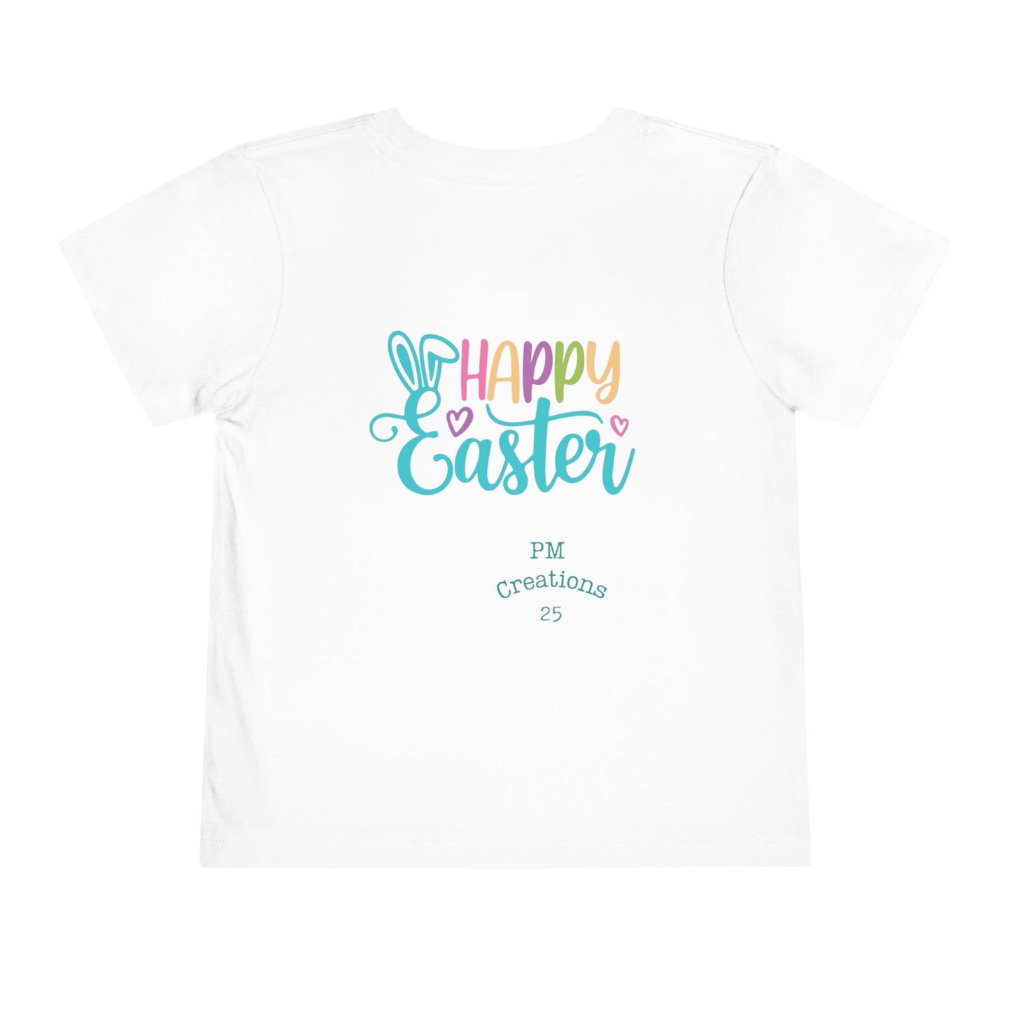 Toddler Tee — "Happy Easter Every Bunny" Bunny Car Easter Shirt