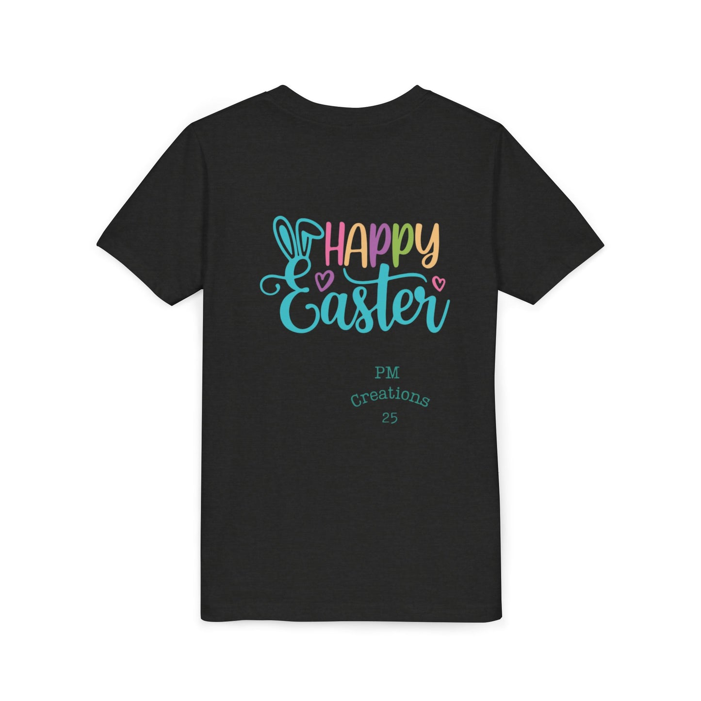 Easter Kids T‑Shirt — "Happy Easter to Every Bunny" Cute Bunny in Car Graphic