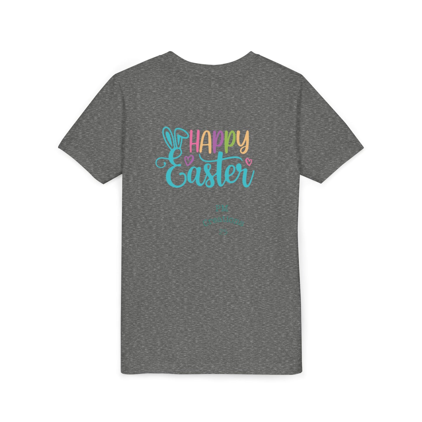 Kids' 'Happy Easter' Bunny T-Shirt – Cute Carrot Easter Tee for Children
