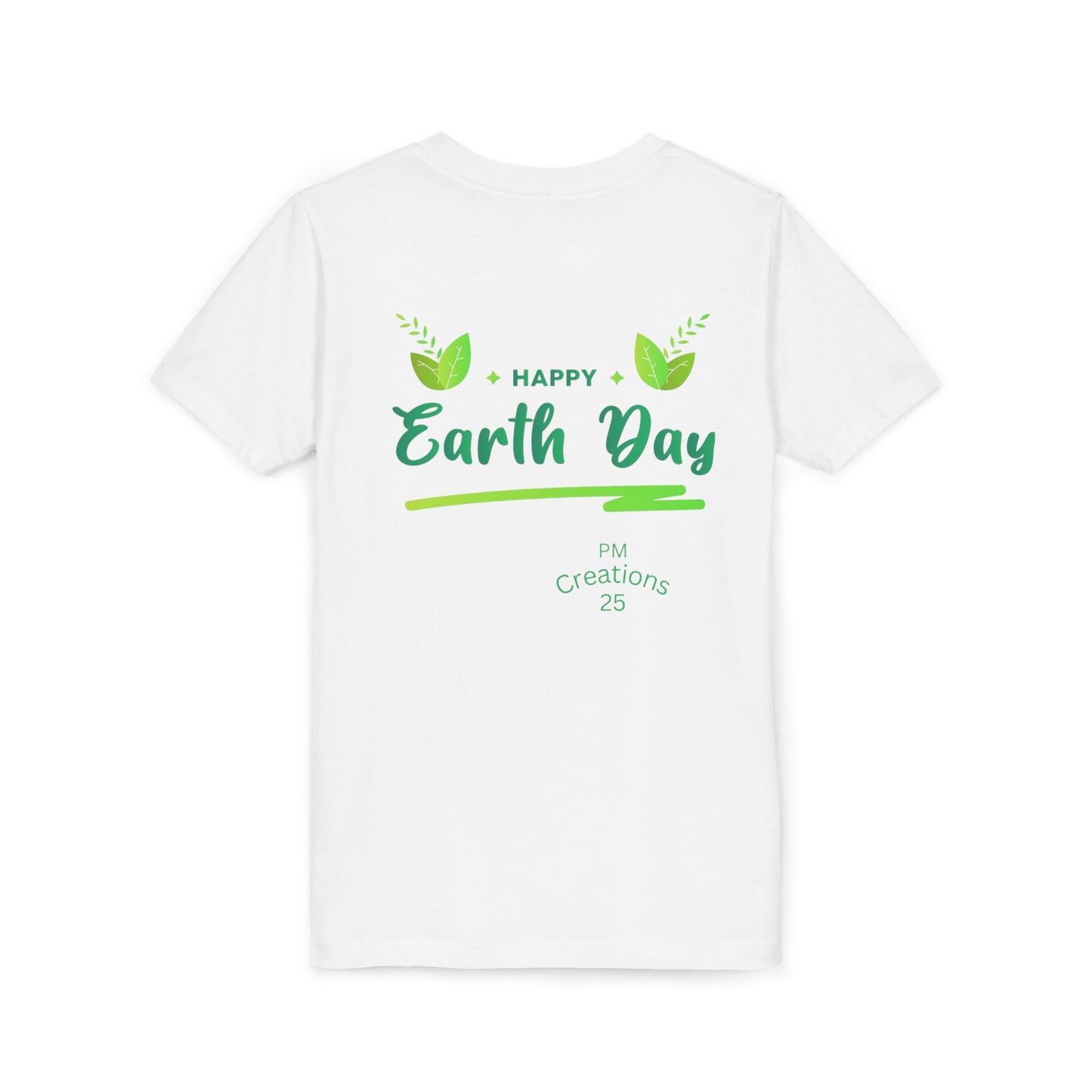 Youth Earth Day Tee - "Our Earth Our Home" Kids Short Sleeve Shirt (April 22, 2026)