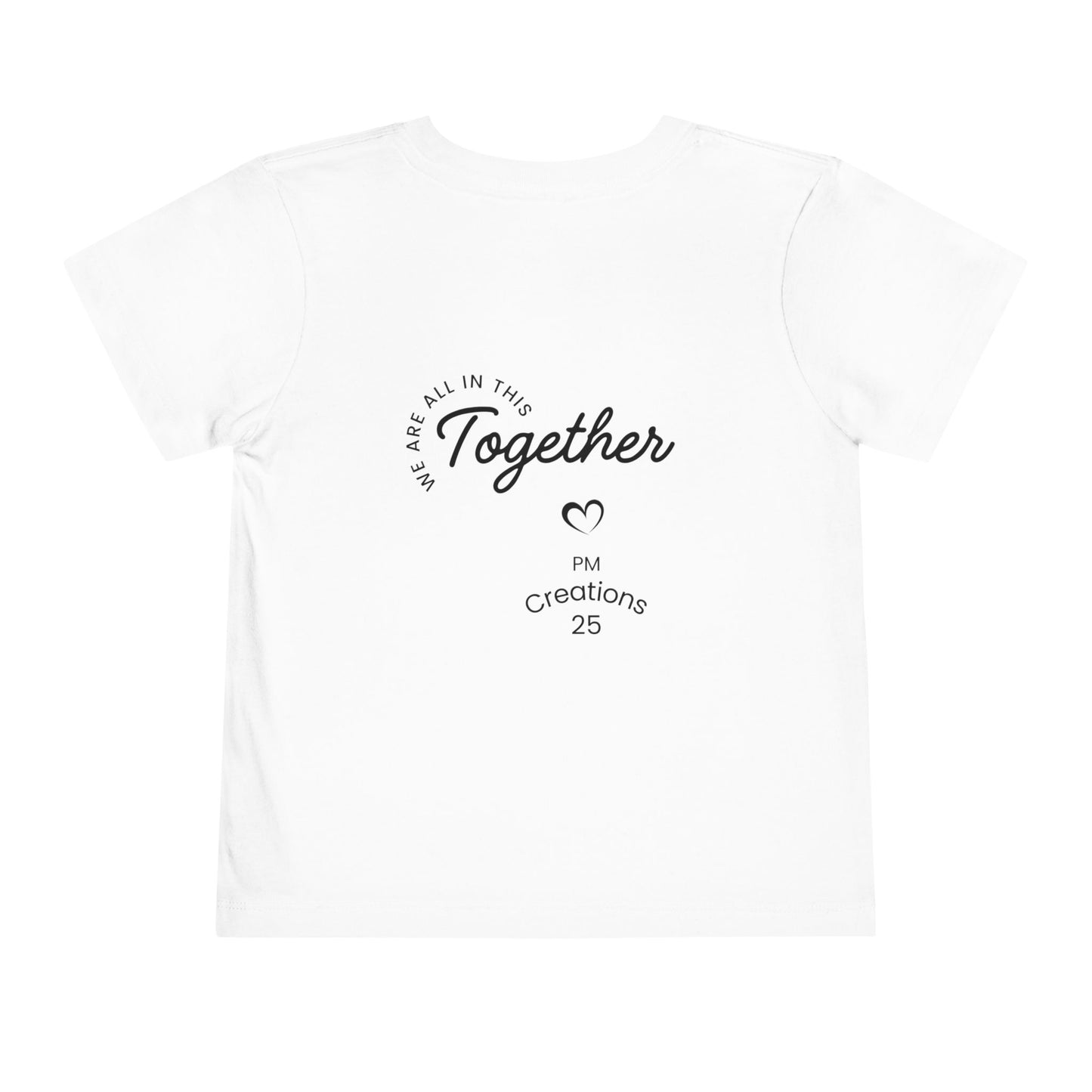 Be Kind Toddler Tee — Diverse Kids "Be Kind" Graphic Shirt