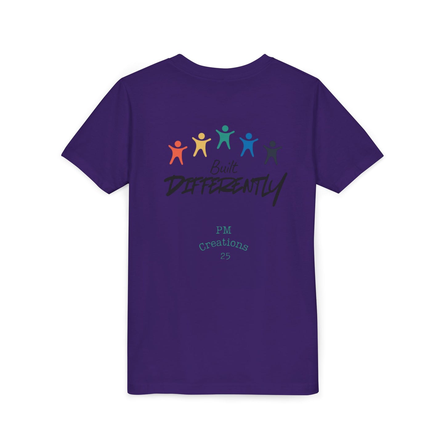 Built Differently Youth Tee — Autism/Neurodiversity Pride Kids T‑Shirt