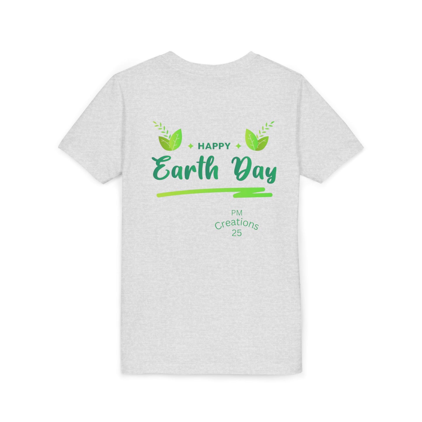 Youth Earth Day Tee - "Our Earth Our Home" Kids Short Sleeve Shirt (April 22, 2026)
