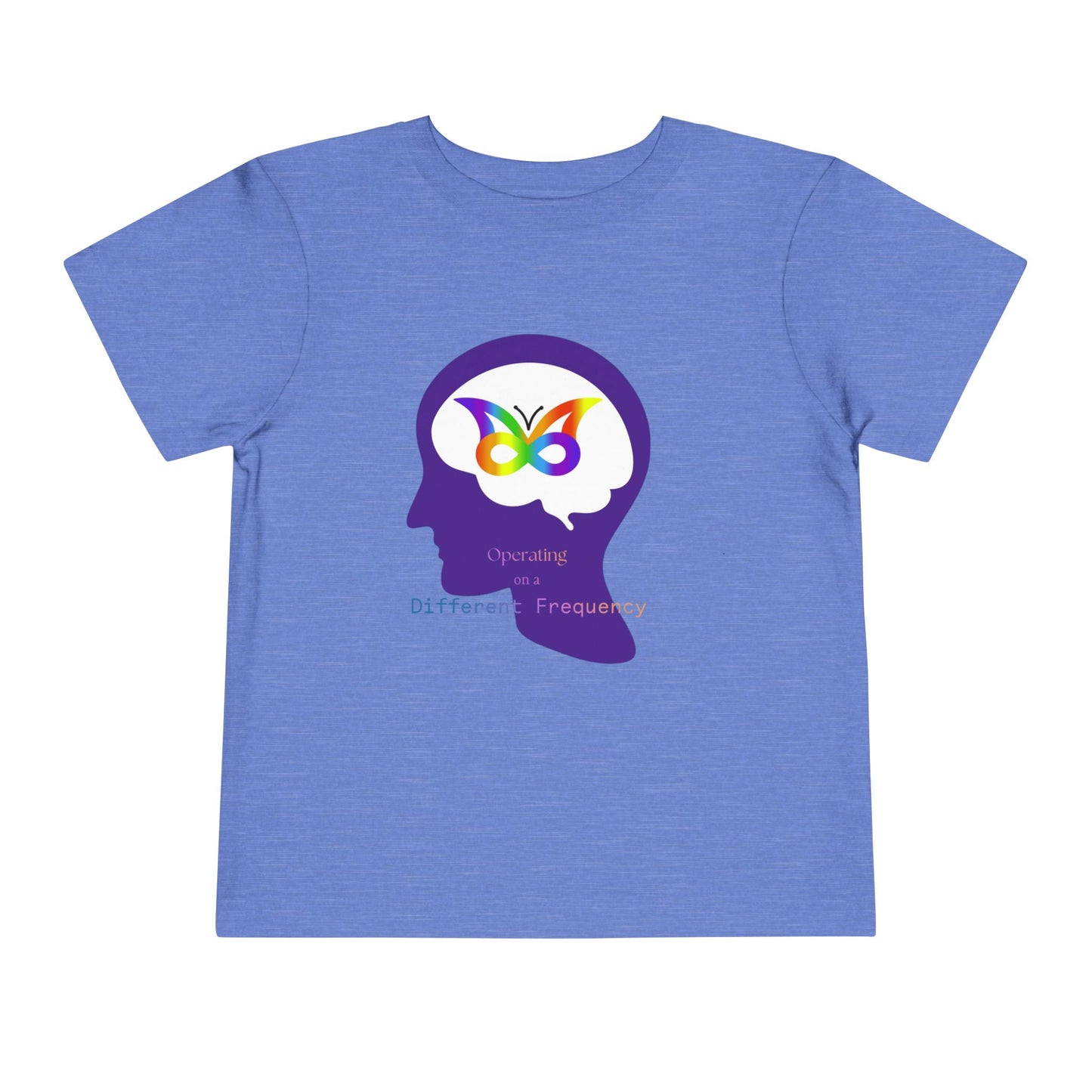 Built Differently Toddler Tee — Autism/Neurodiversity Pride Kids T‑Shirt