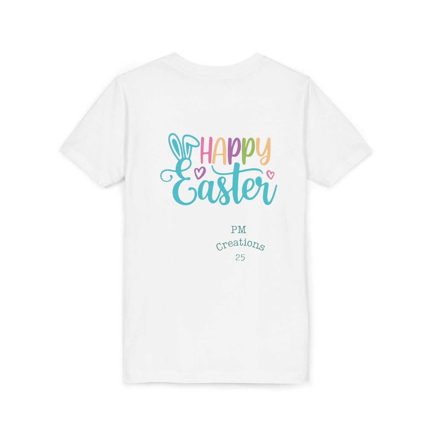 Easter Kids T‑Shirt — "Happy Easter to Every Bunny" Cute Bunny in Car Graphic