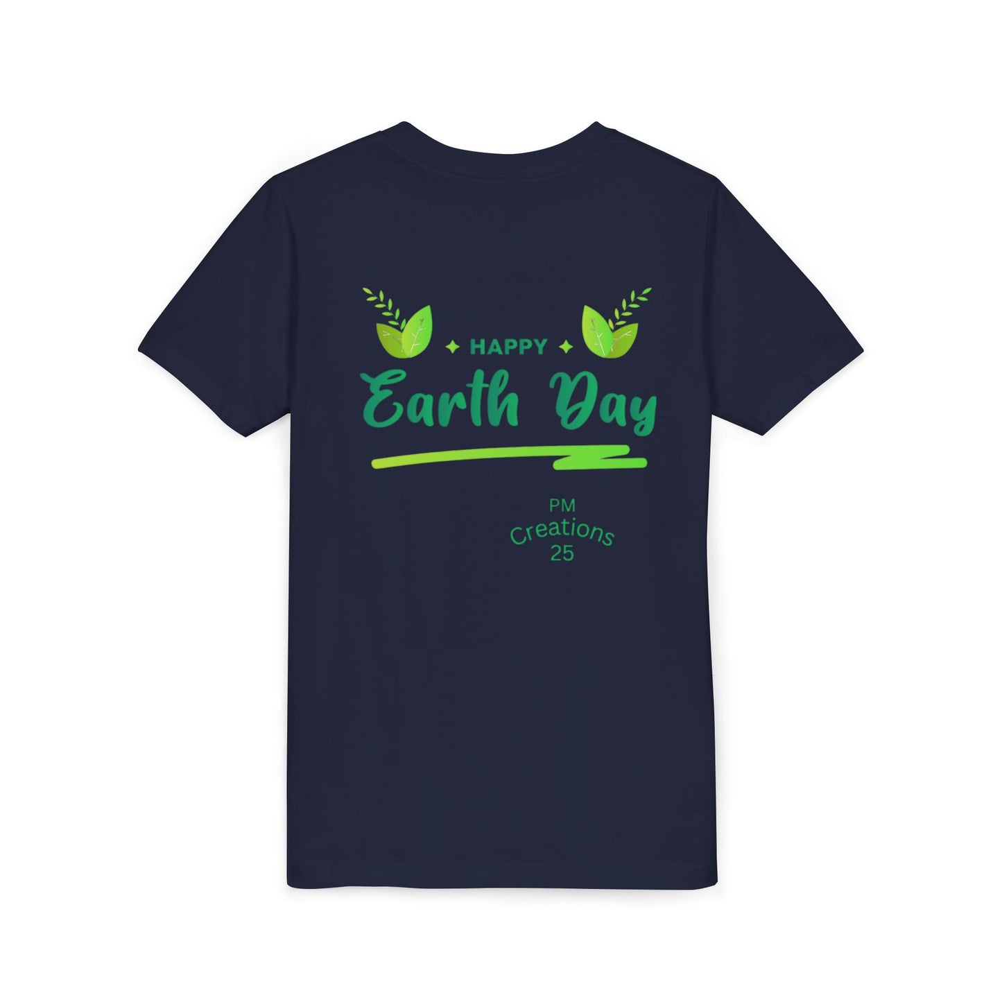 Youth Earth Day Tee - "Our Earth Our Home" Kids Short Sleeve Shirt (April 22, 2026)