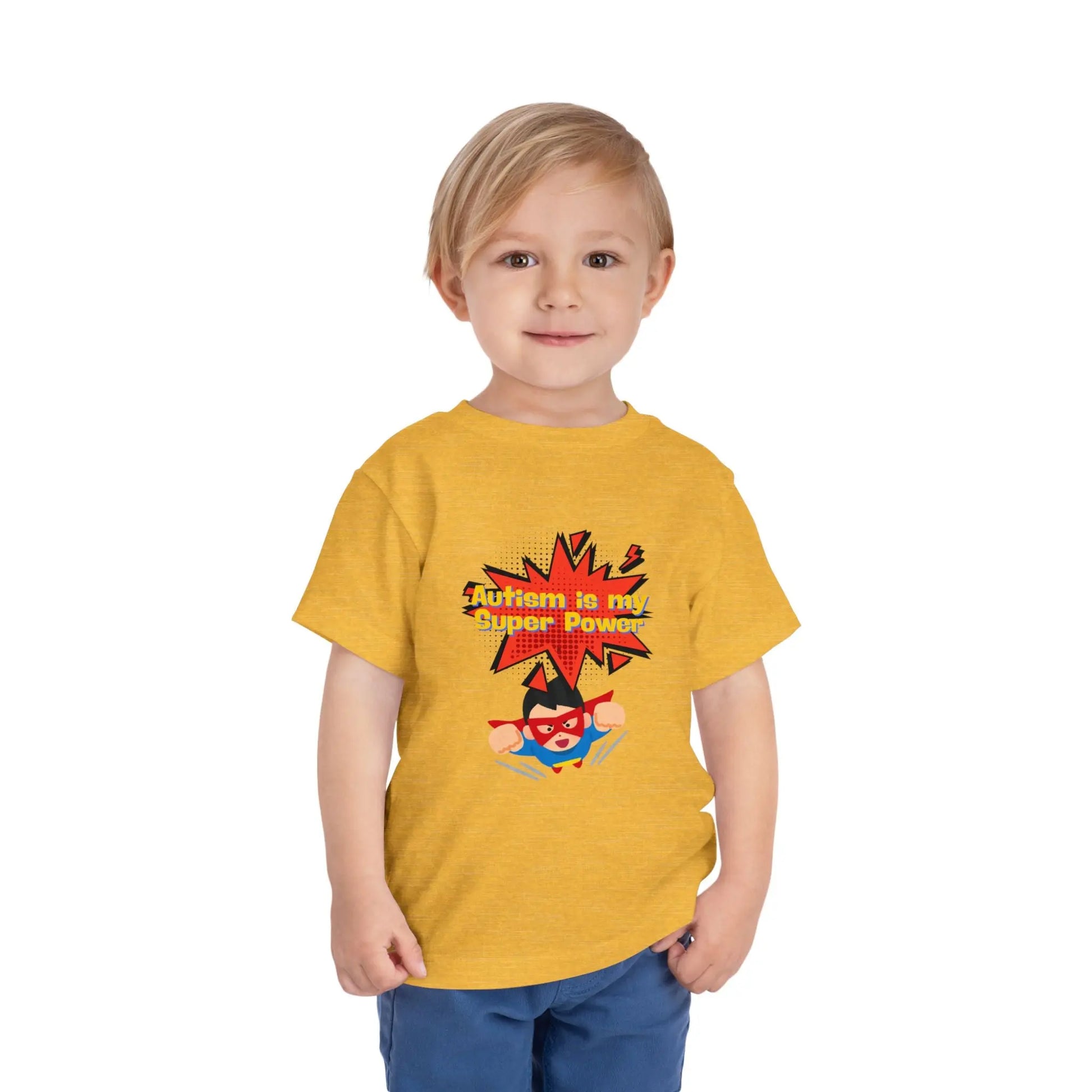 Autism Is My Super Power Toddler Tee Printify