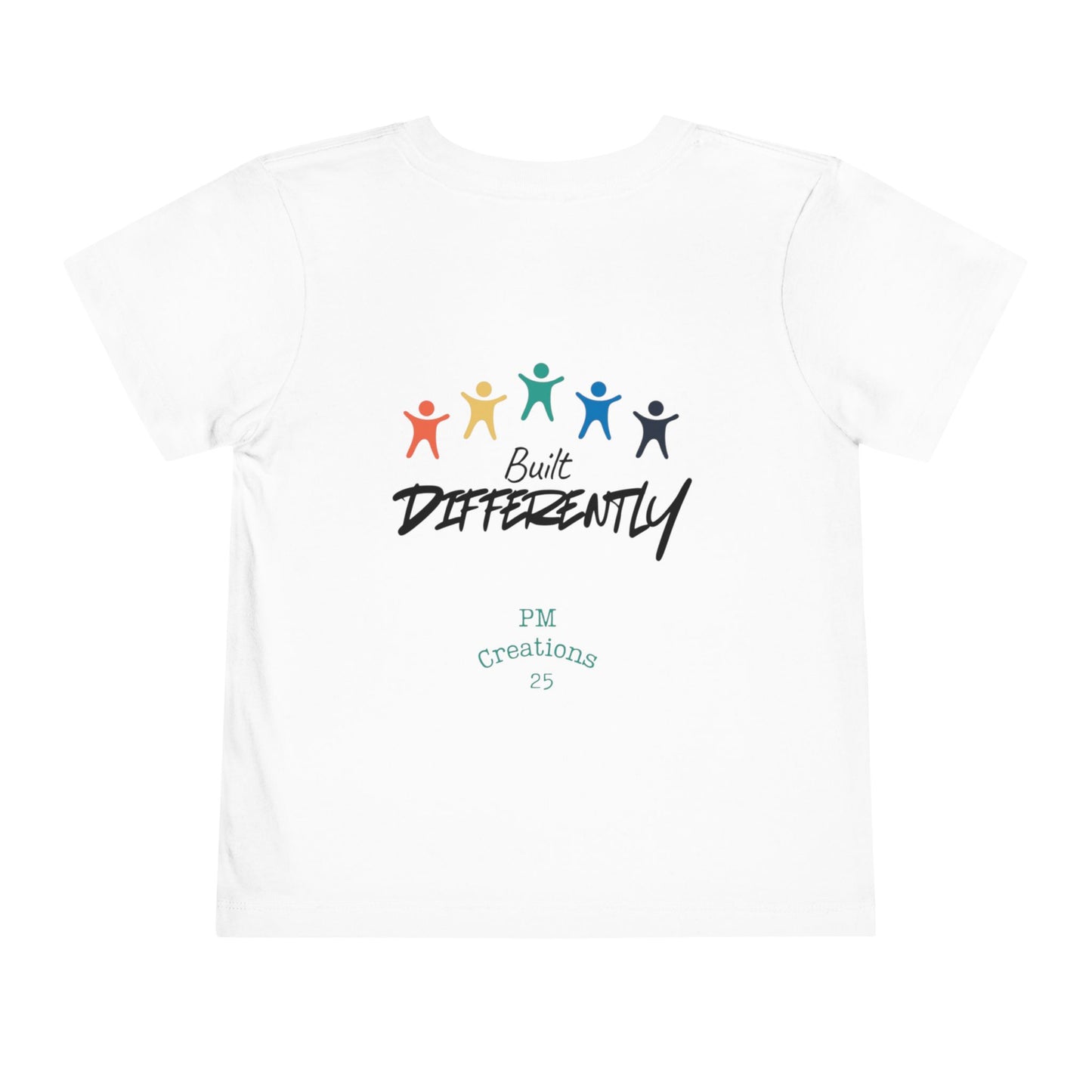 Built Differently Toddler Tee — Autism/Neurodiversity Pride Kids T‑Shirt