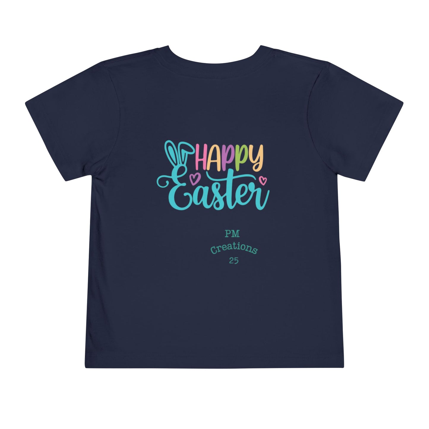 Toddler Tee — "Happy Easter Every Bunny" Bunny Car Easter Shirt