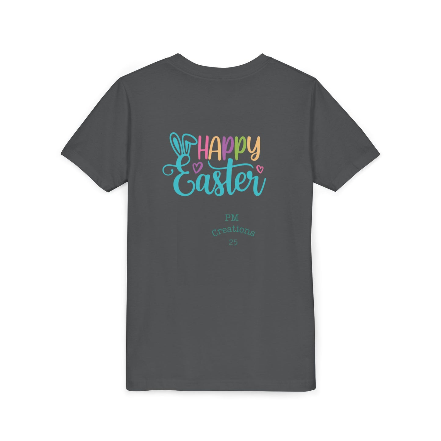 Kids' 'Happy Easter' Bunny T-Shirt – Cute Carrot Easter Tee for Children