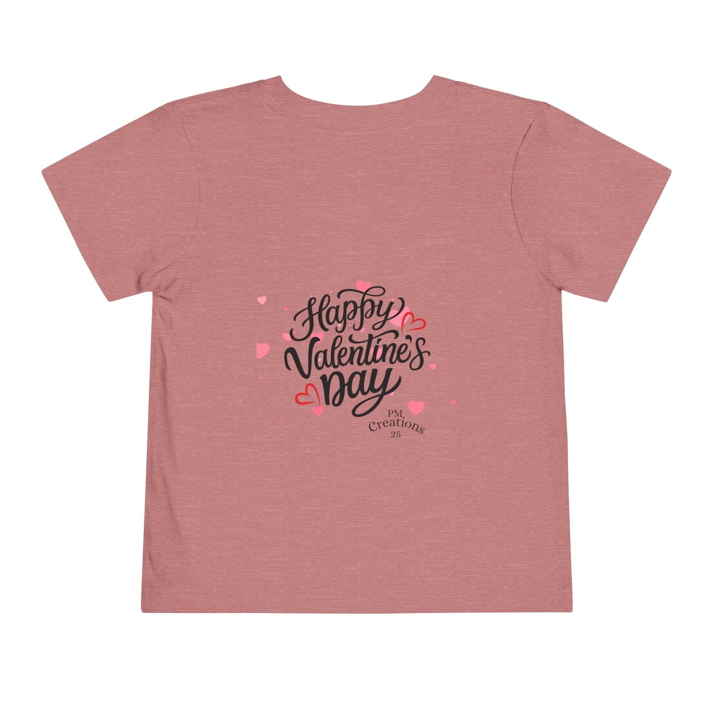 Toddler Tee — Cute Penguin "Happy Valentine’s Day" Valentine’s Shirt