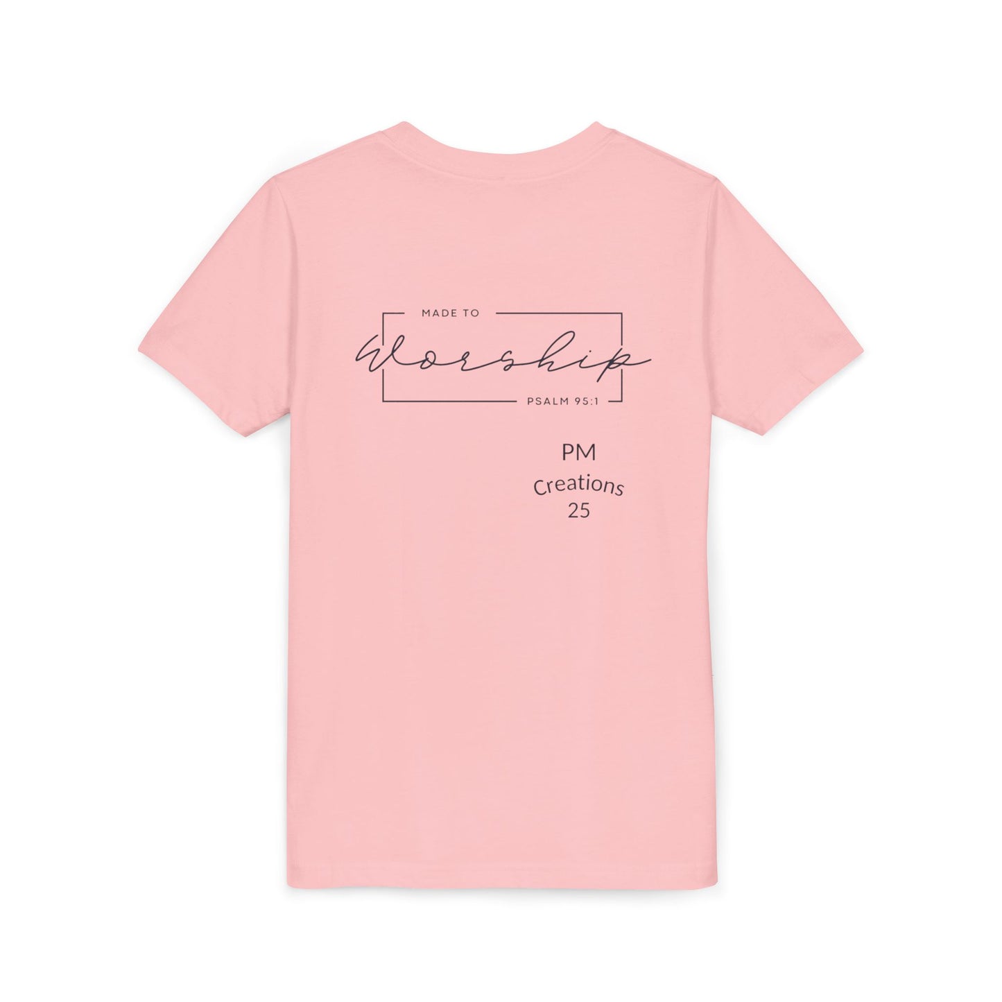 He Is Risen Youth Tee — Easter Cross & Dove Christian Kids Shirt