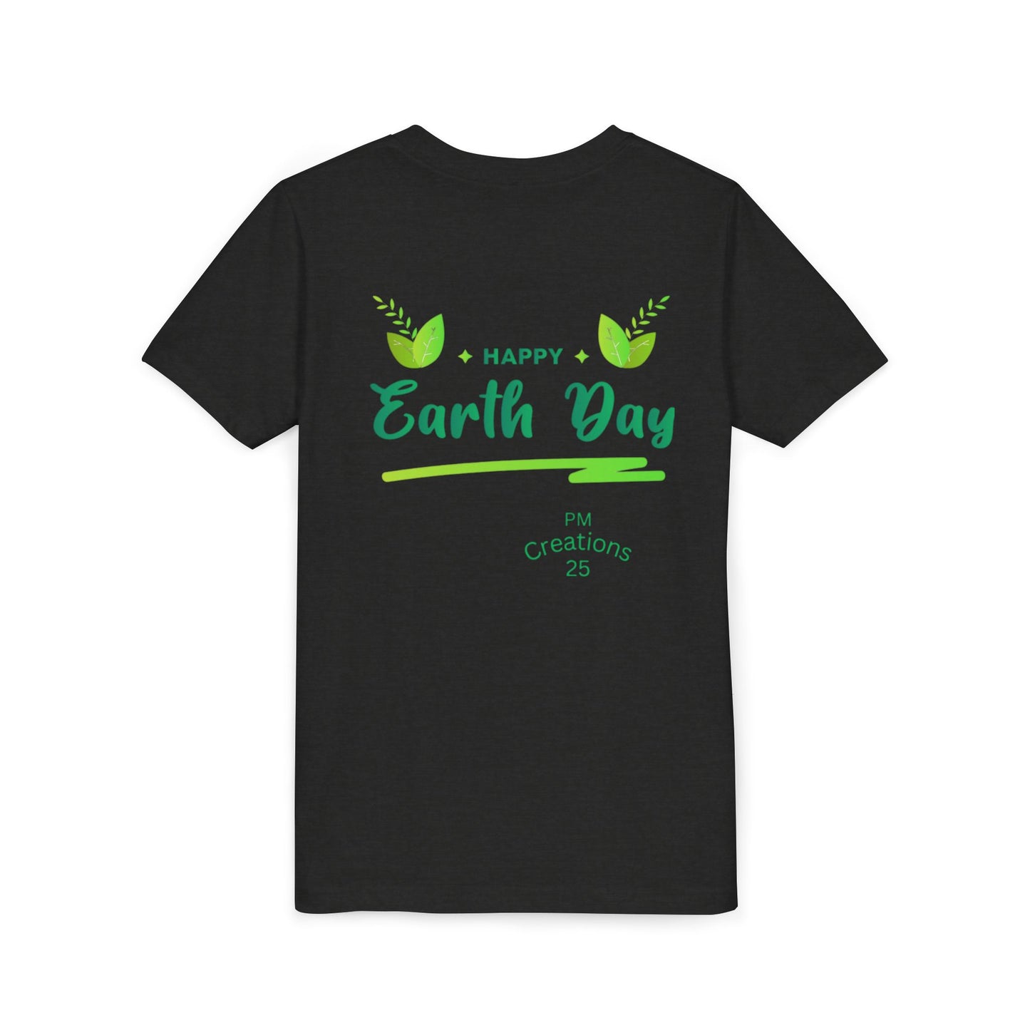Youth Earth Day Tee - "Our Earth Our Home" Kids Short Sleeve Shirt (April 22, 2026)