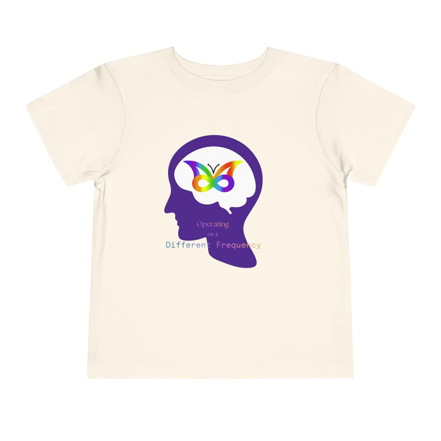 Built Differently Toddler Tee — Autism/Neurodiversity Pride Kids T‑Shirt