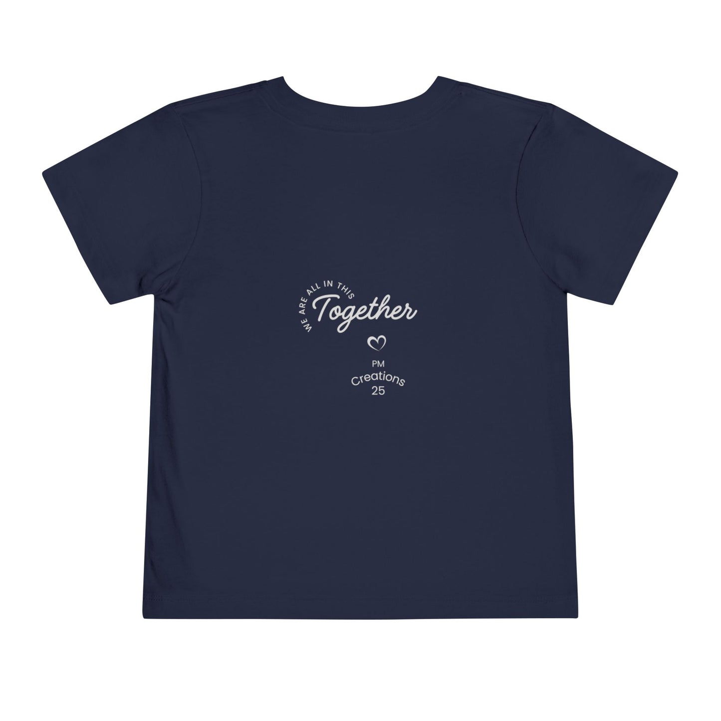 Toddler Tee - "Happy Together" Multicultural Kids Graphic Shirt