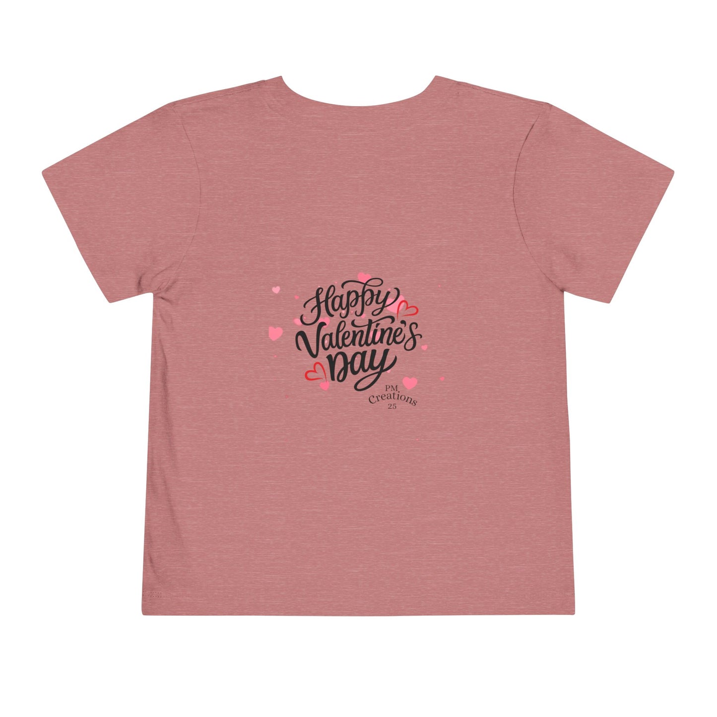 Valentine's Toddler Tee — Cute Penguin "Happy Valentine’s Day" Shirt