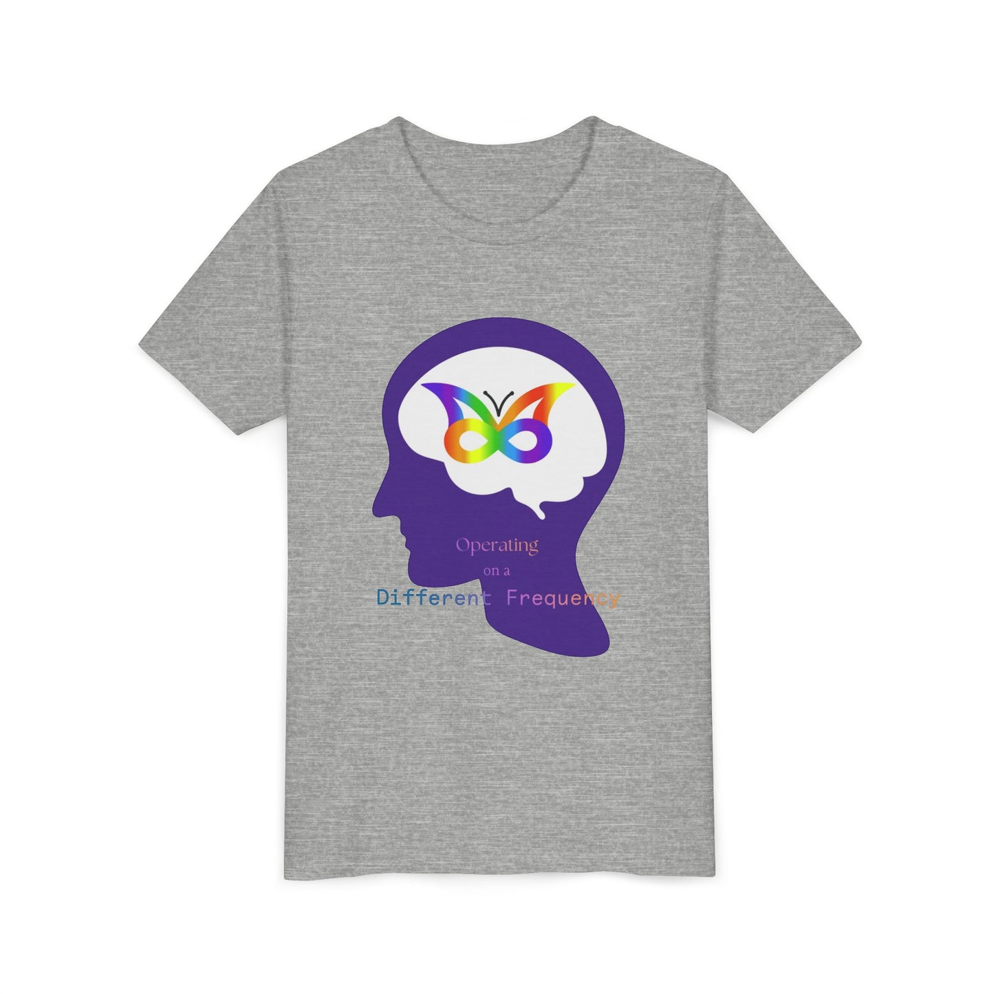 Built Differently Youth Tee — Autism/Neurodiversity Pride Kids T‑Shirt