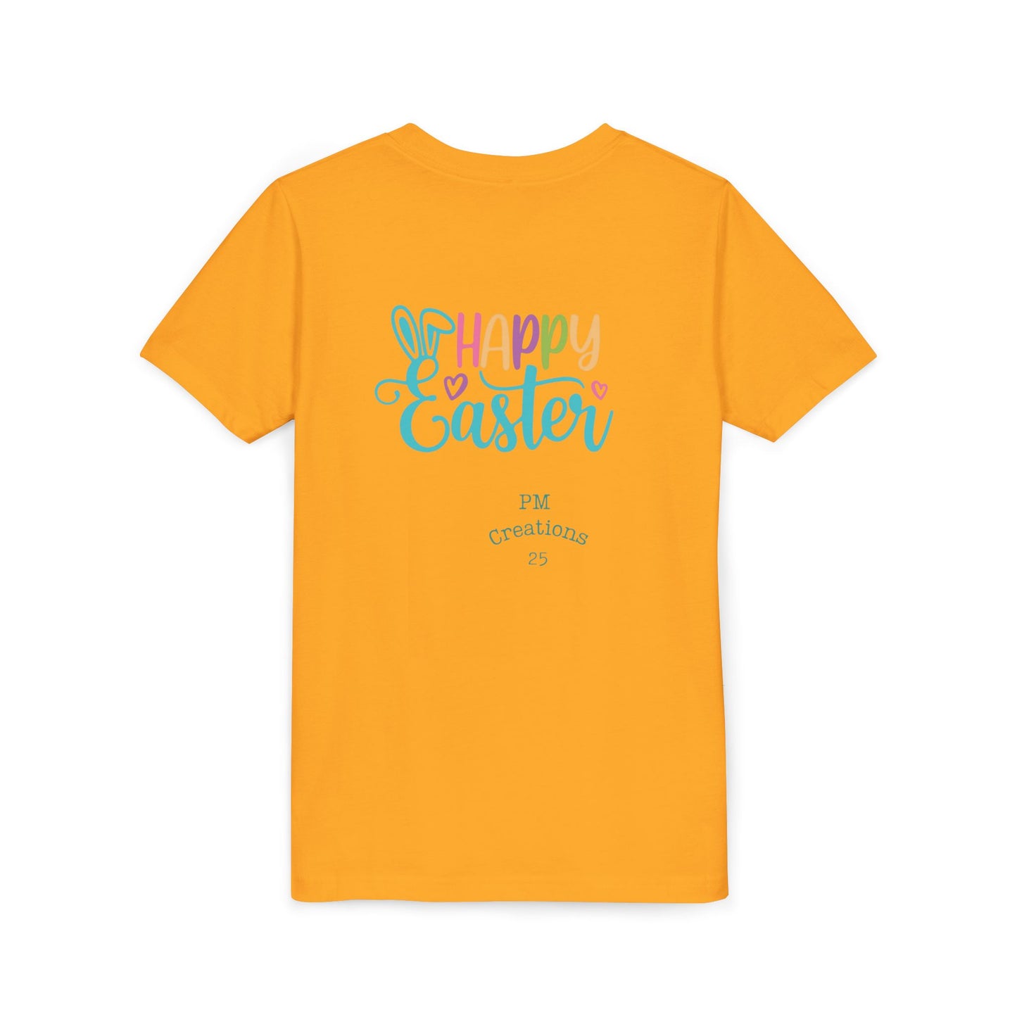 Kids' 'Happy Easter' Bunny T-Shirt – Cute Carrot Easter Tee for Children