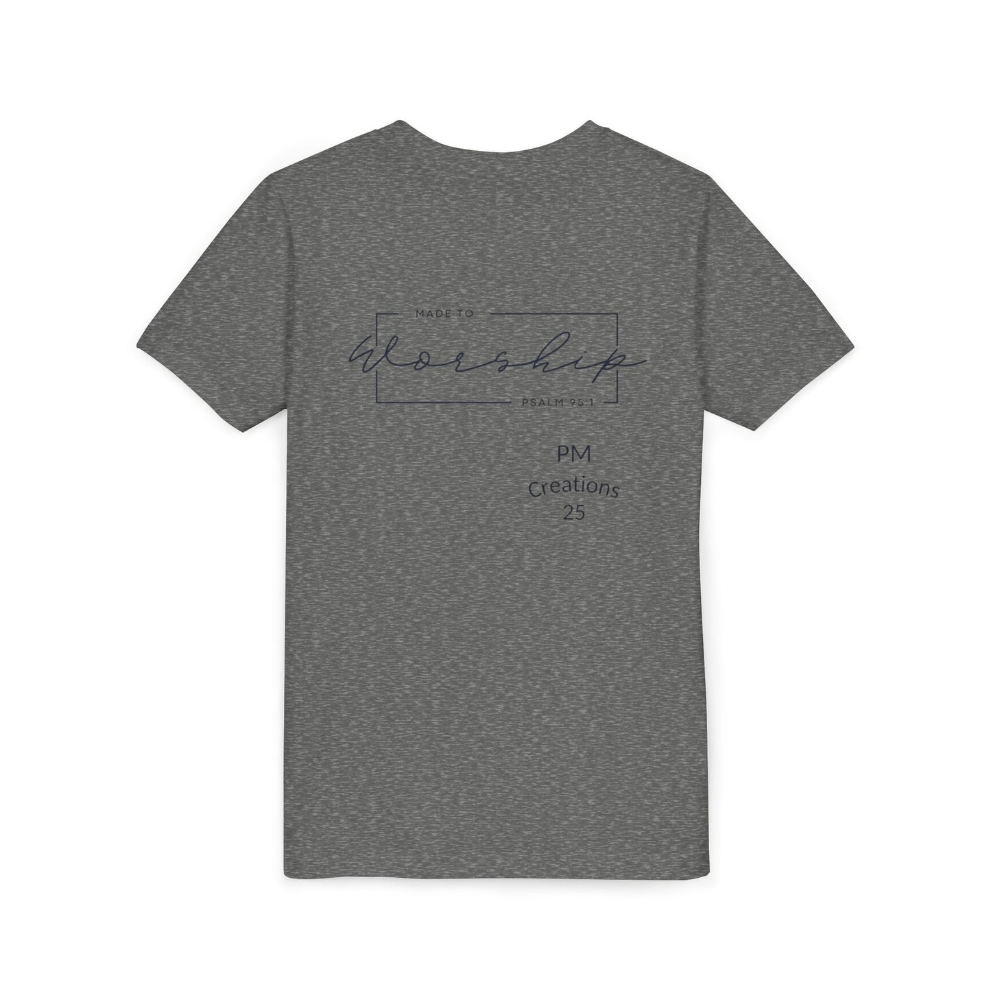 Gratitude Blossoms Youth Tee — Floral Inspirational Kids Shirt