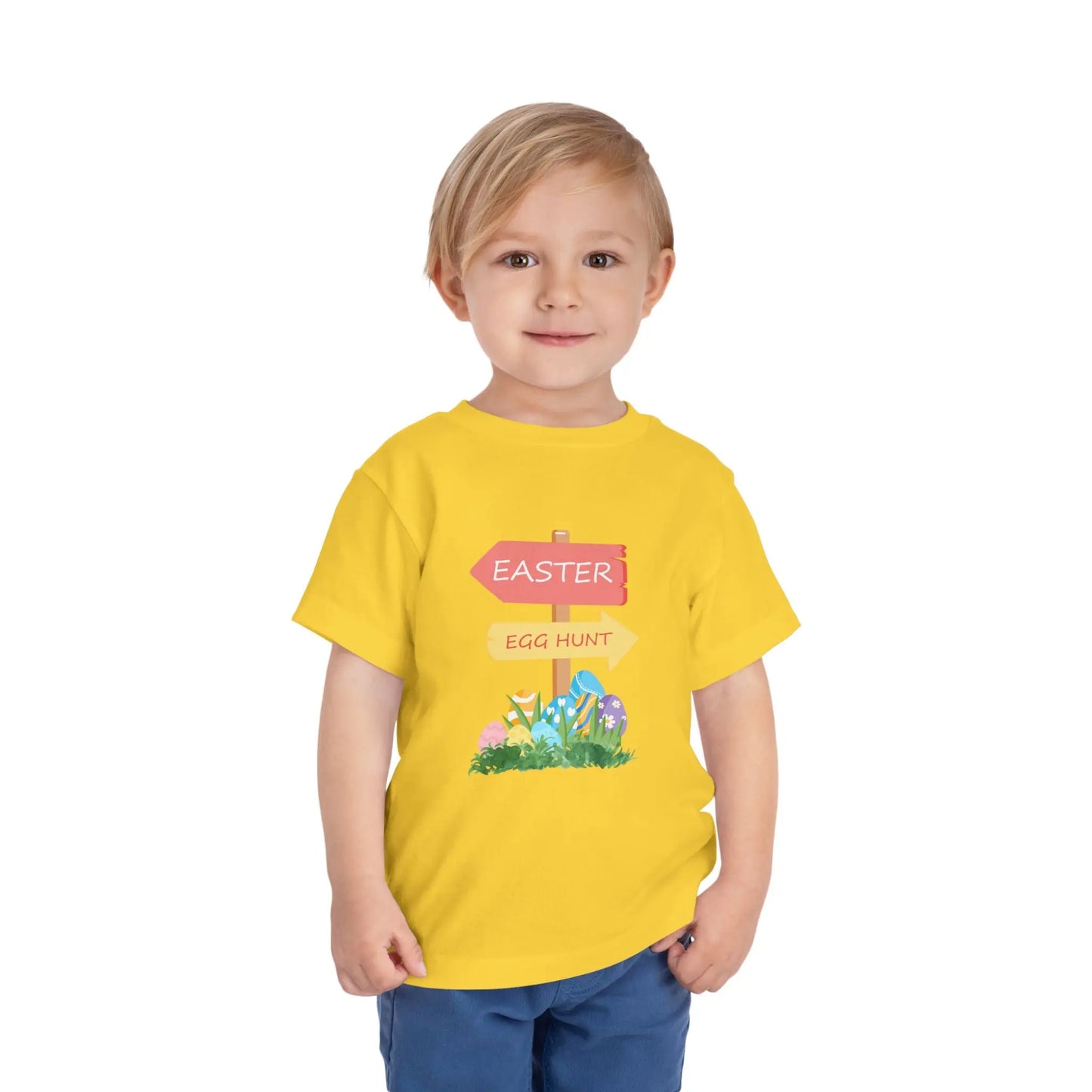 Easter Egg Hunt Toddler Tee Printify