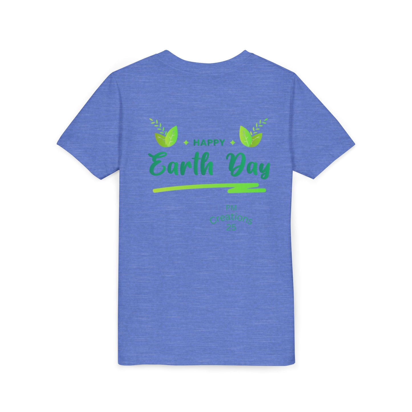 Youth Earth Day Tee - "Our Earth Our Home" Kids Short Sleeve Shirt (April 22, 2026)