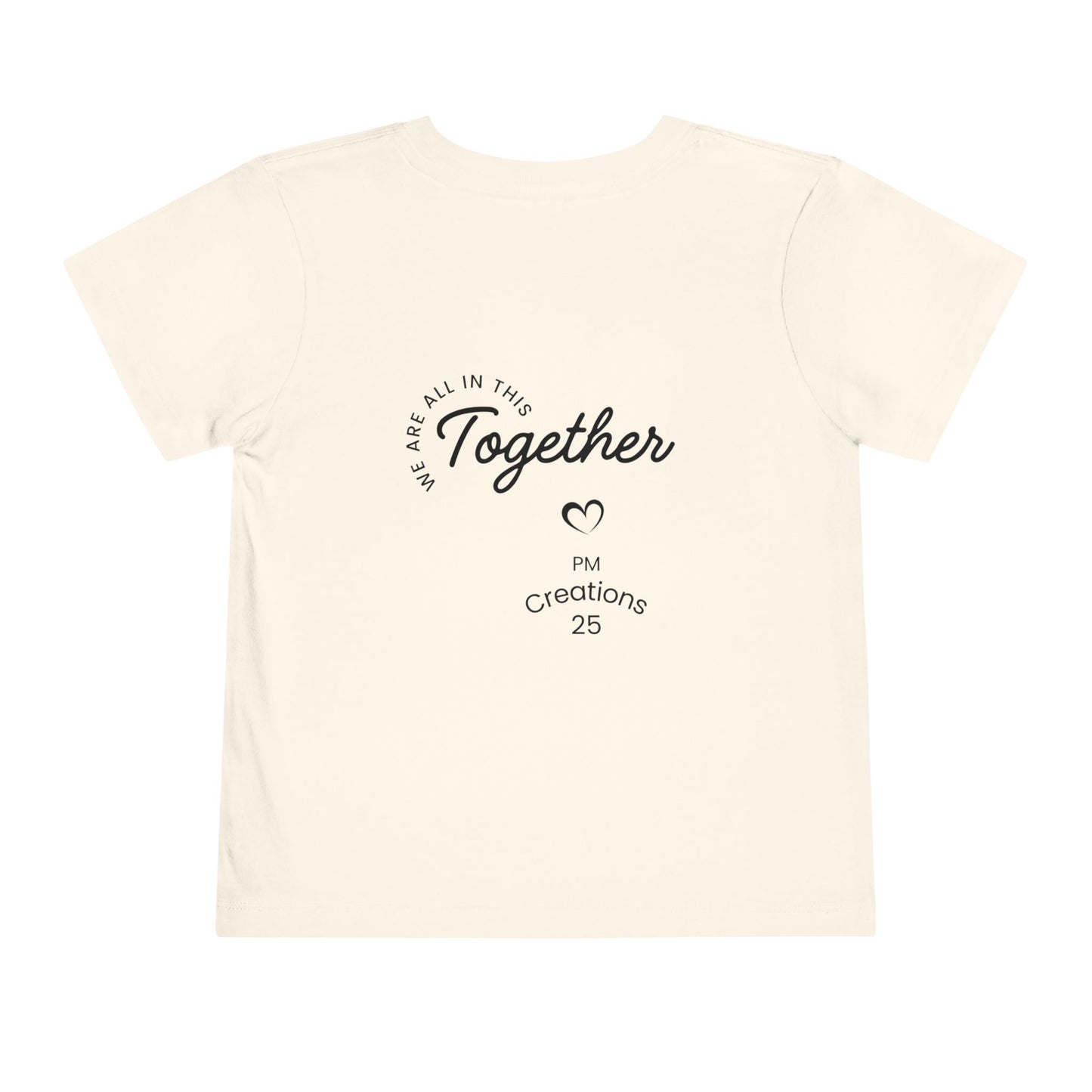 Be Kind Toddler Tee — Diverse Kids "Be Kind" Graphic Shirt