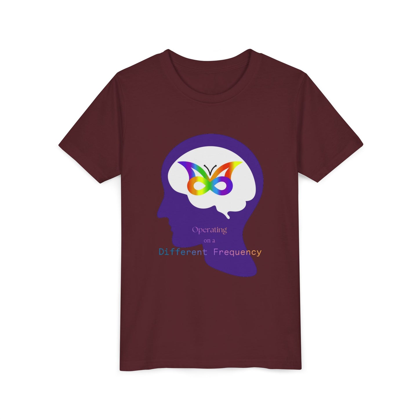 Built Differently Youth Tee — Autism/Neurodiversity Pride Kids T‑Shirt