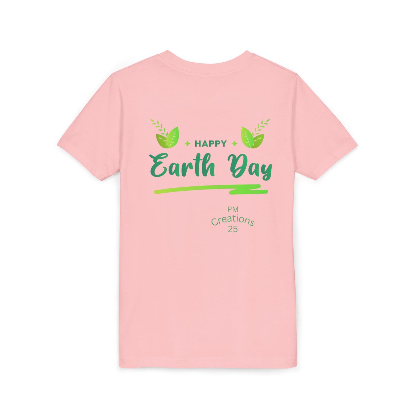 Youth Earth Day Tee - "Our Earth Our Home" Kids Short Sleeve Shirt (April 22, 2026)