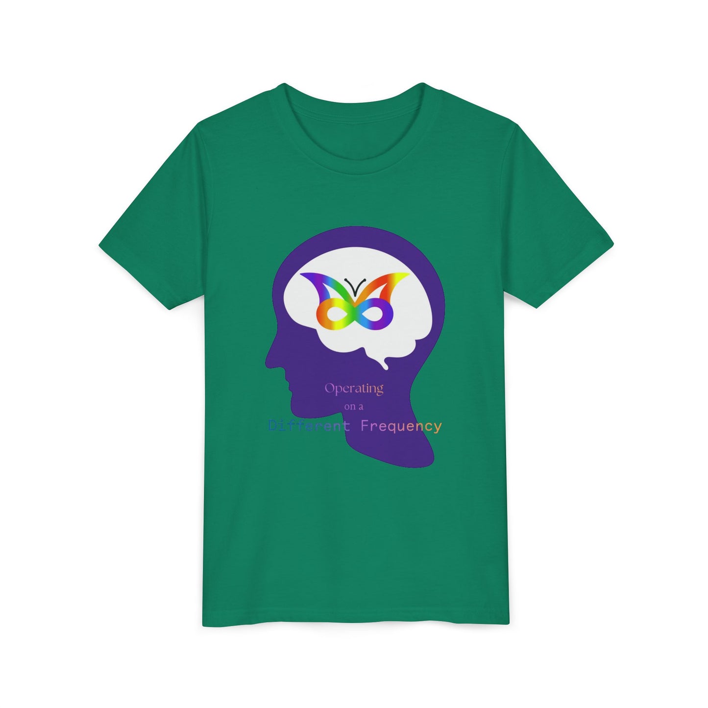 Built Differently Youth Tee — Autism/Neurodiversity Pride Kids T‑Shirt