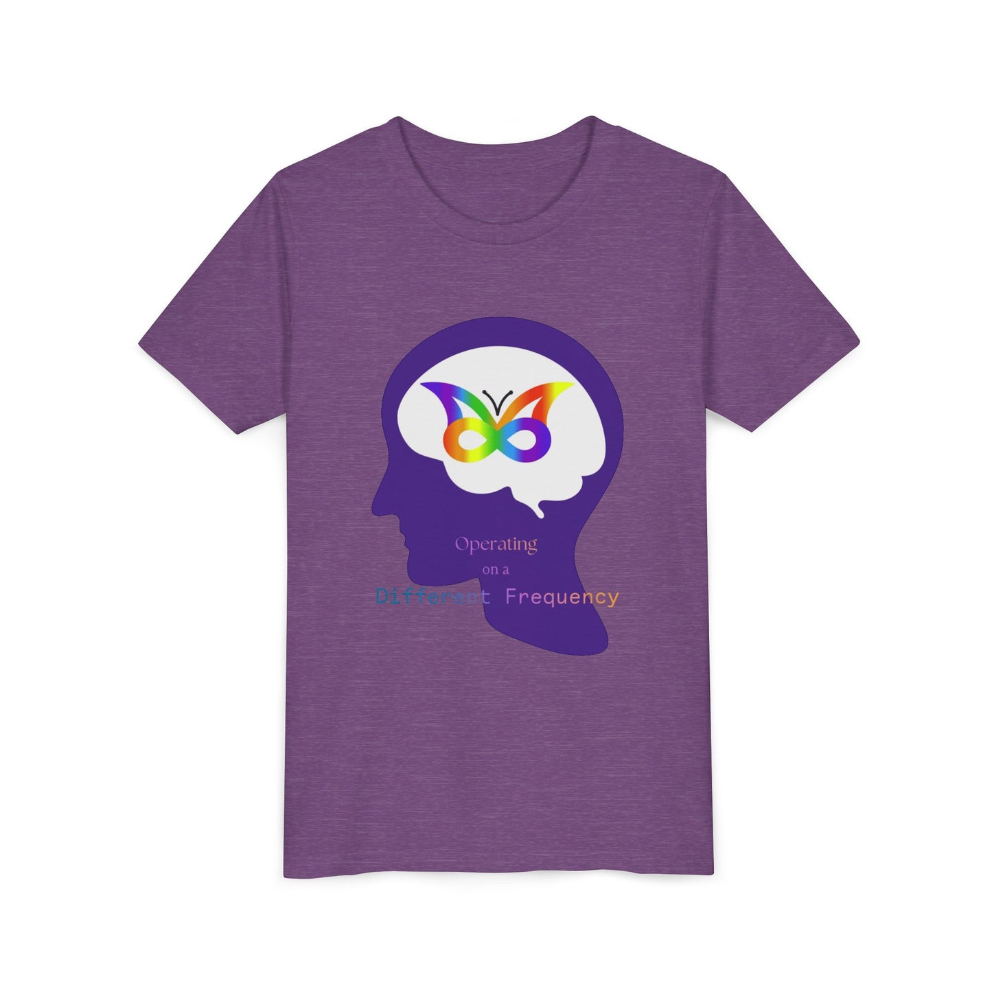 Built Differently Youth Tee — Autism/Neurodiversity Pride Kids T‑Shirt