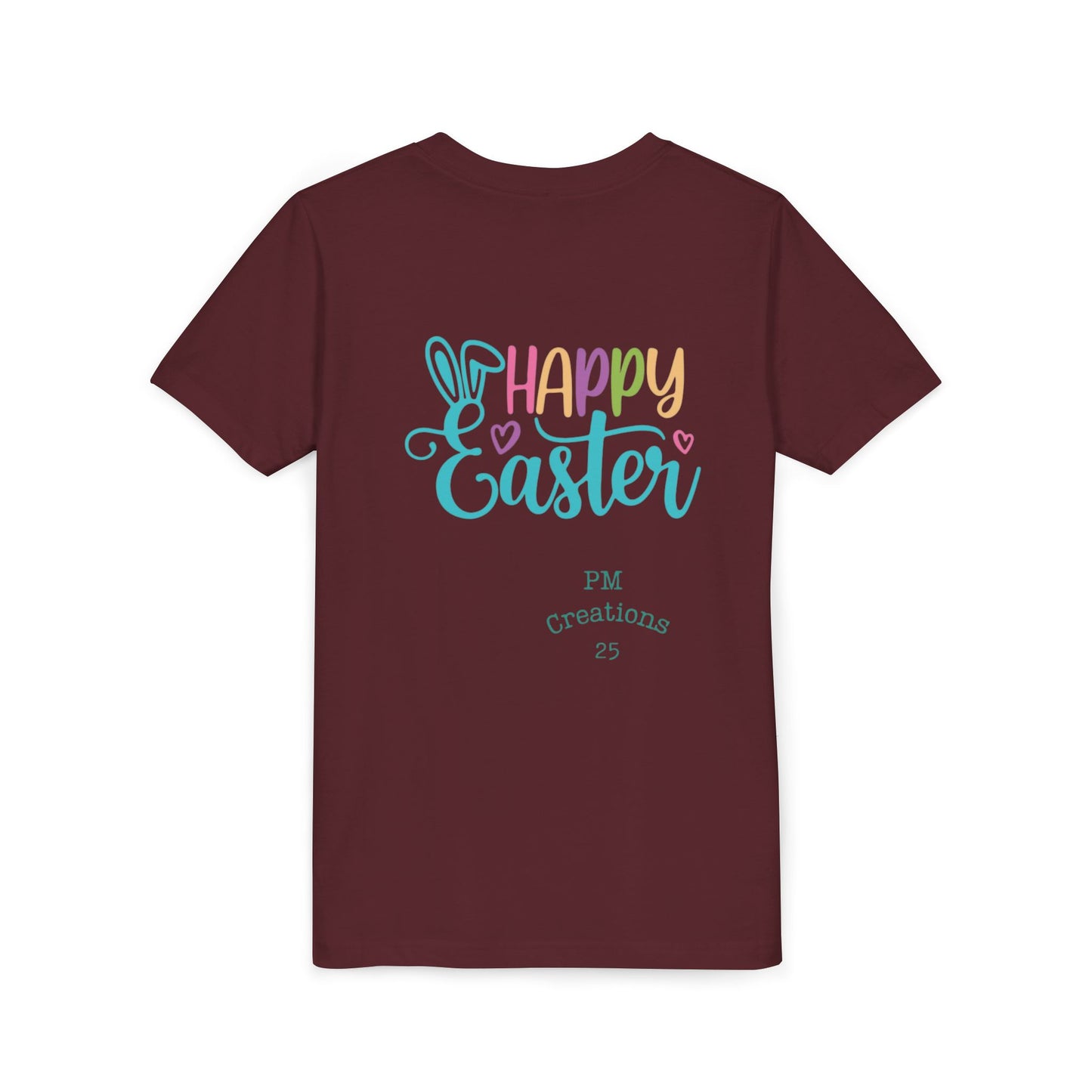 Easter Kids T‑Shirt — "Happy Easter to Every Bunny" Cute Bunny in Car Graphic