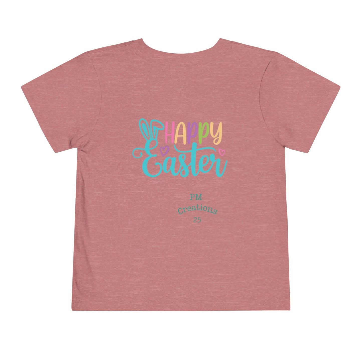 Toddler Tee — "Happy Easter Every Bunny" Bunny Car Easter Shirt