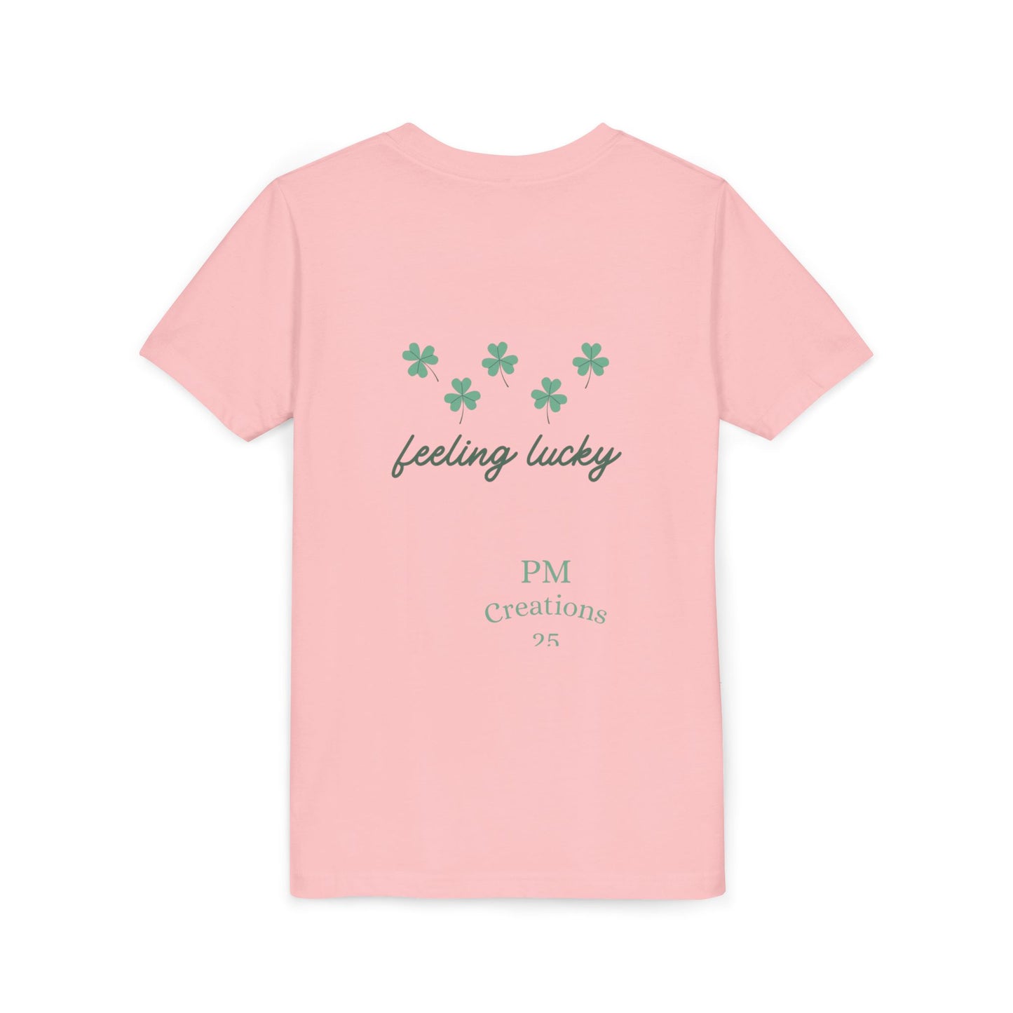 Happy St. Patrick's Day Youth Tee - Rainbow Shamrock Shirt