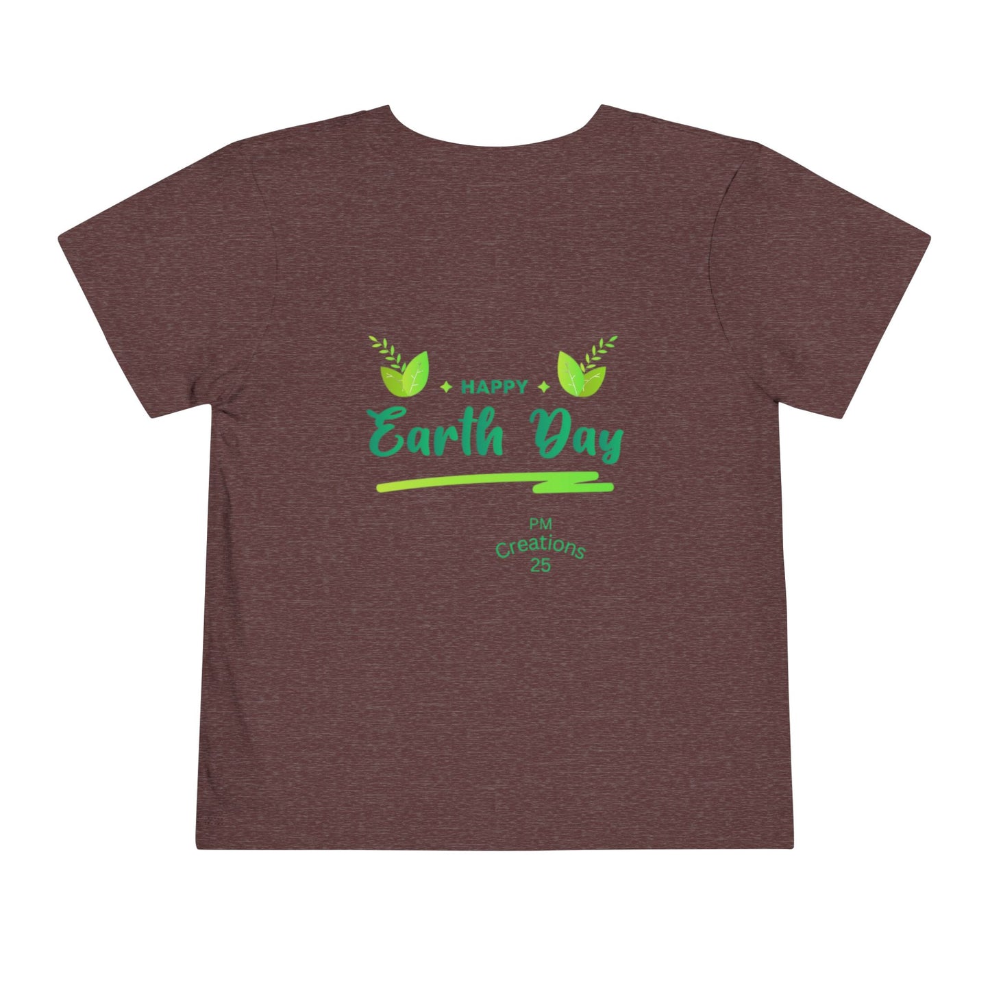 Earth Day Toddler Tee — Happy Earth Day Kids T-Shirt