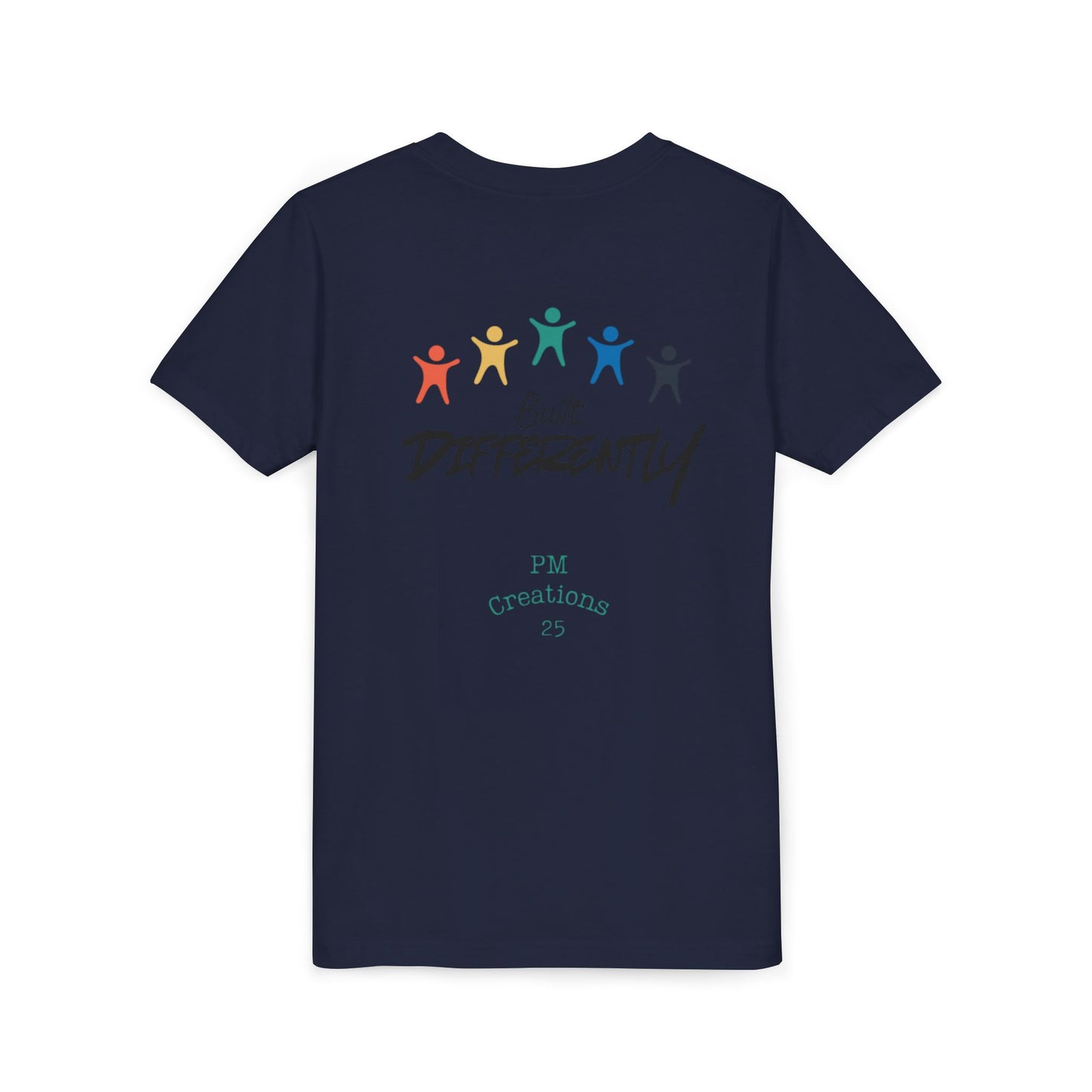 Built Differently Youth Tee — Autism/Neurodiversity Pride Kids T‑Shirt
