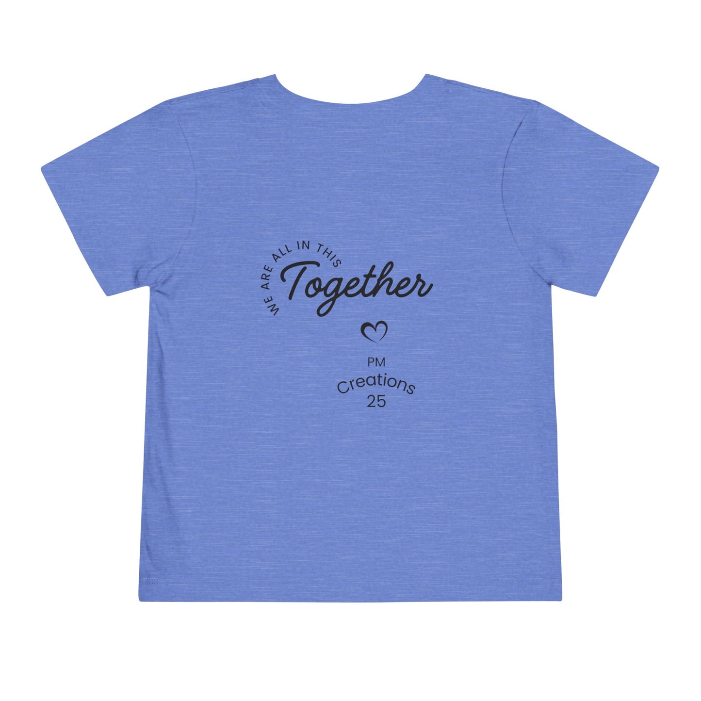 Be Kind Toddler Tee — Diverse Kids "Be Kind" Graphic Shirt