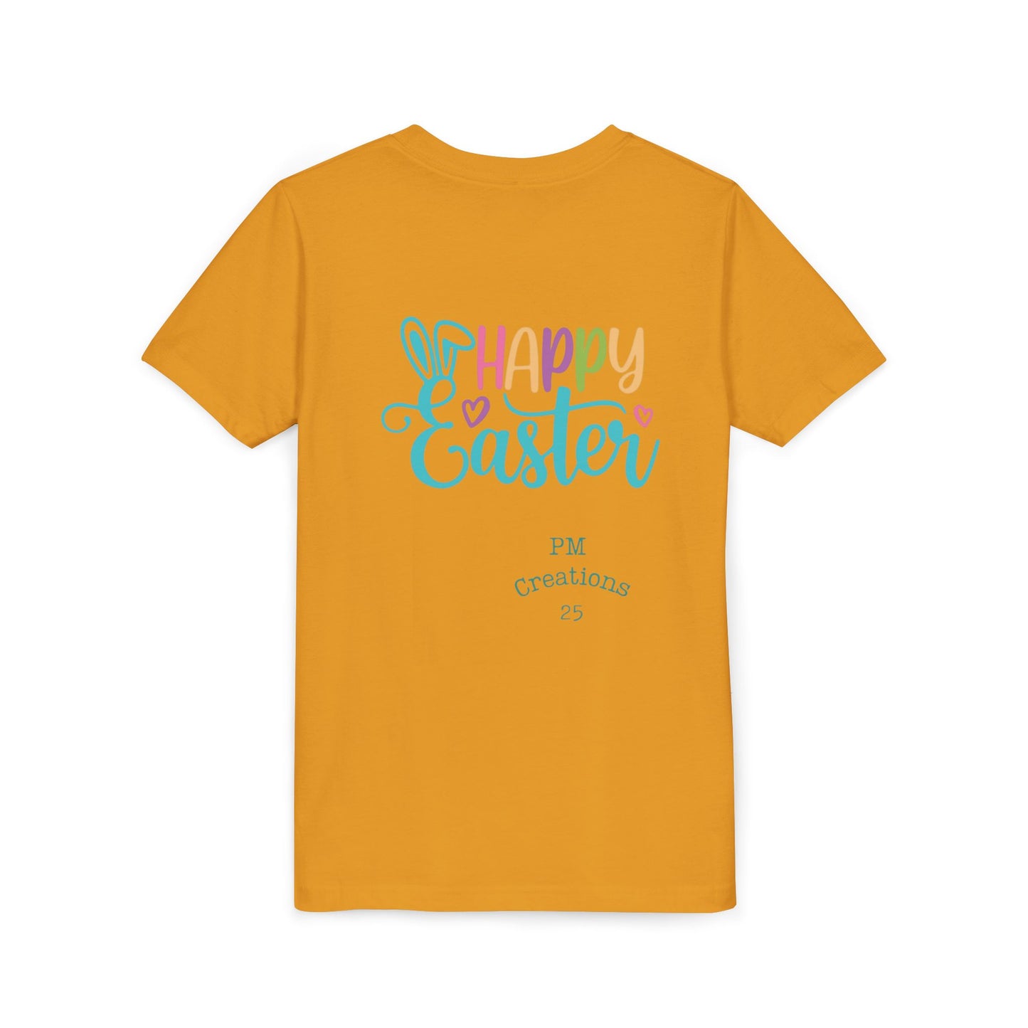 Easter Kids T‑Shirt — "Happy Easter to Every Bunny" Cute Bunny in Car Graphic