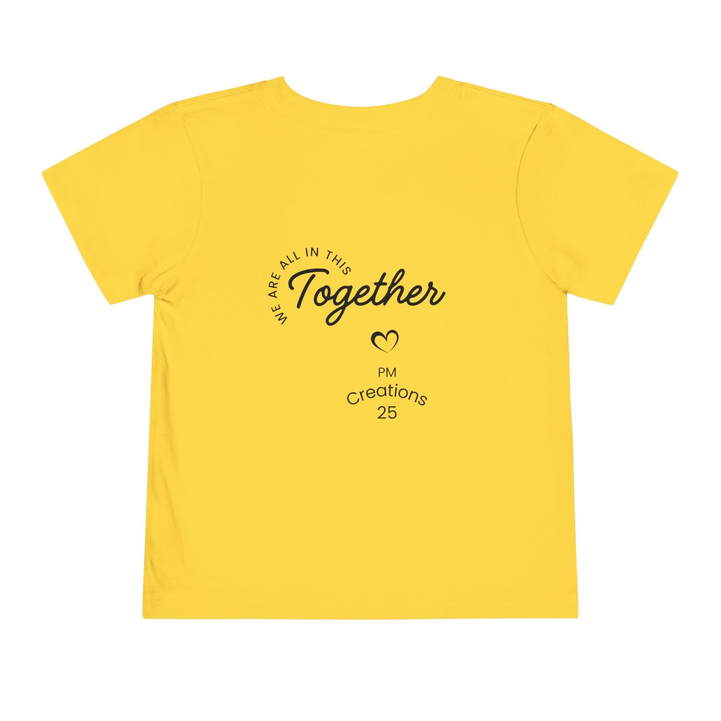Be Kind Toddler Tee — Diverse Kids "Be Kind" Graphic Shirt