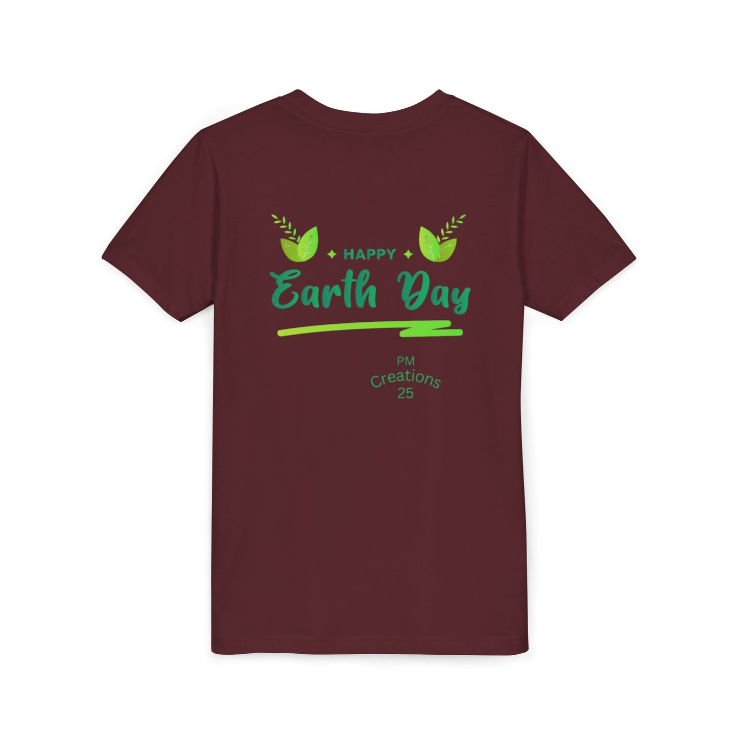 Earth Day Kid T-Shirt – Happy Earth Day Youth Tee with Tree Globe Design