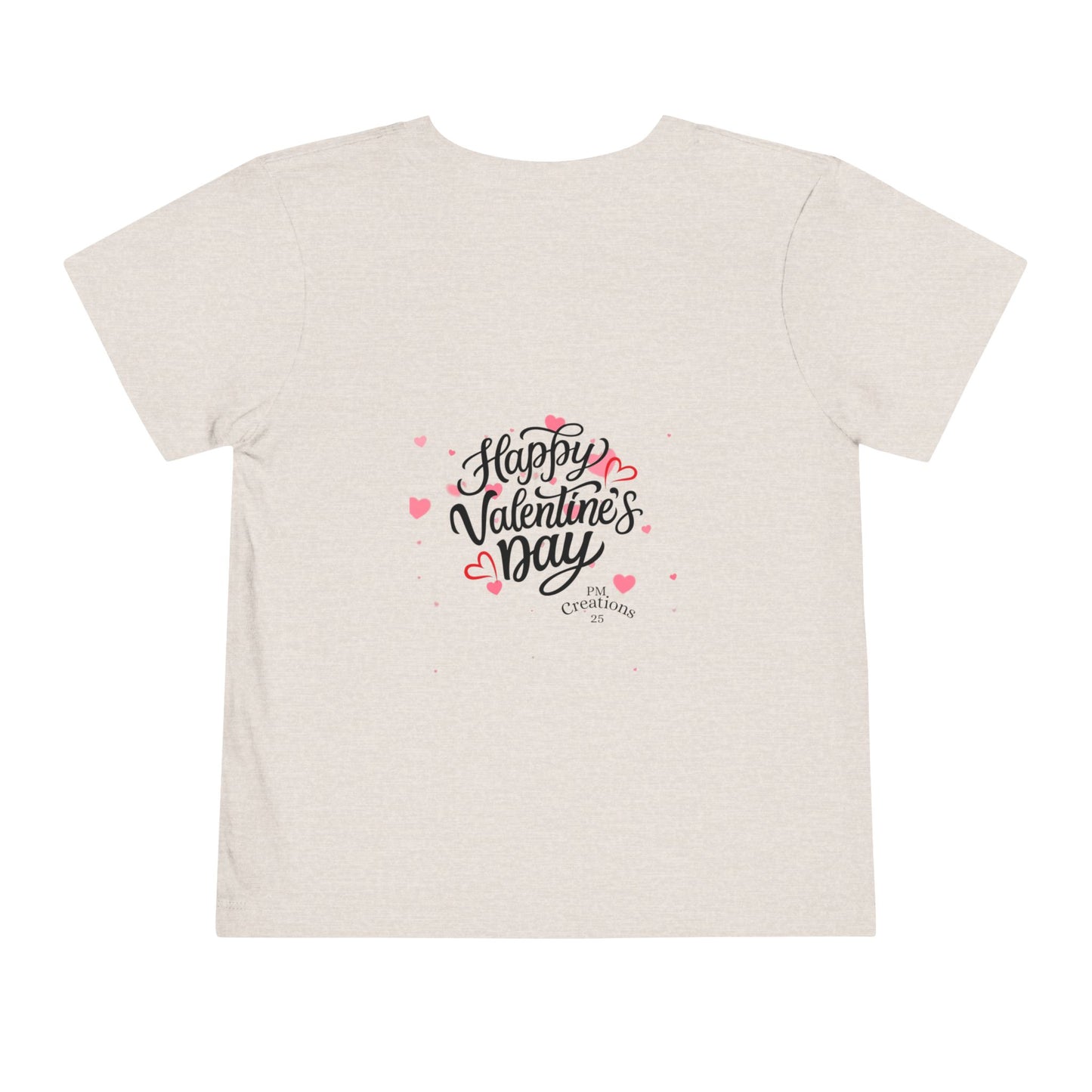 Valentine's Toddler Tee — Cute Penguin "Happy Valentine’s Day" Shirt