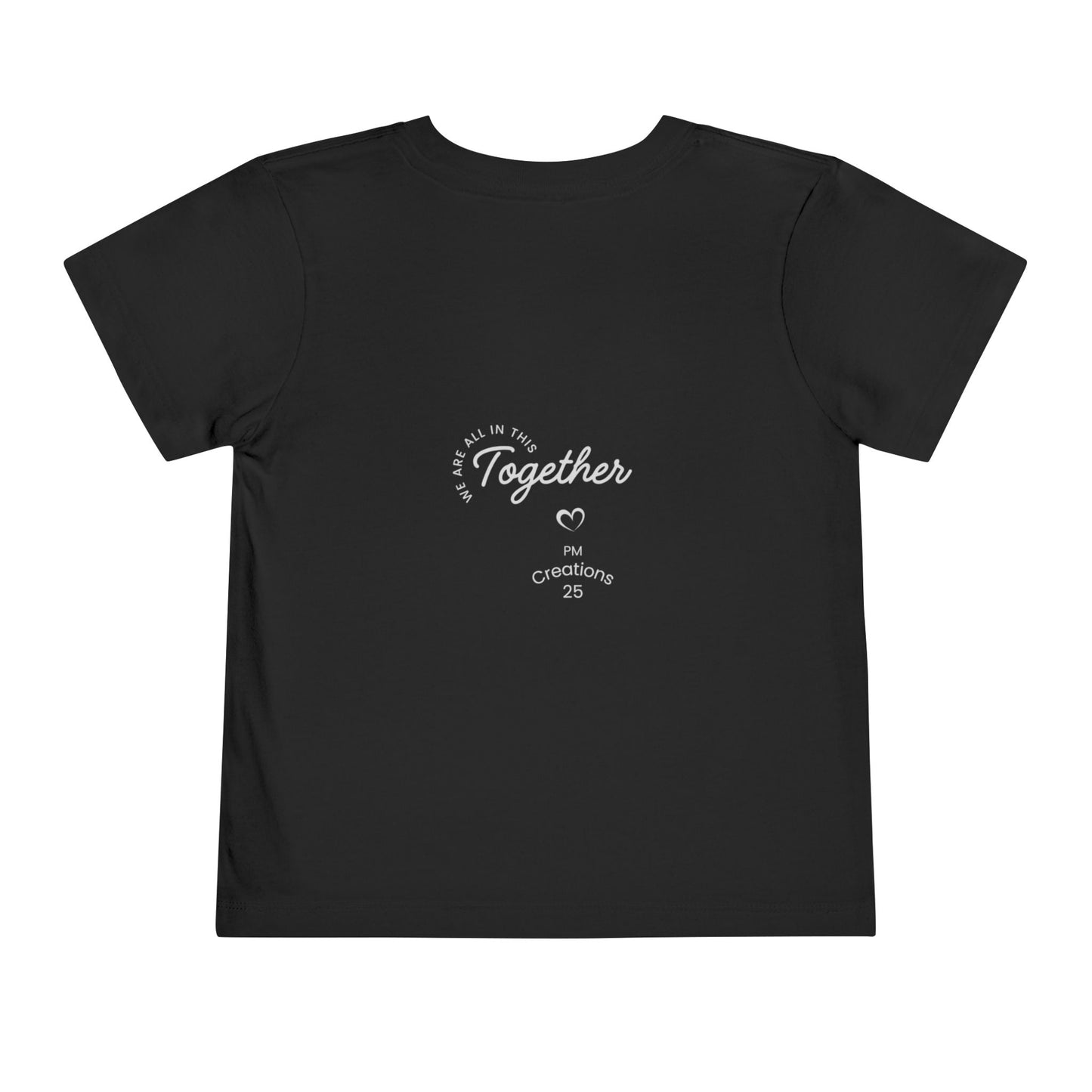 Toddler Tee - "Happy Together" Multicultural Kids Graphic Shirt