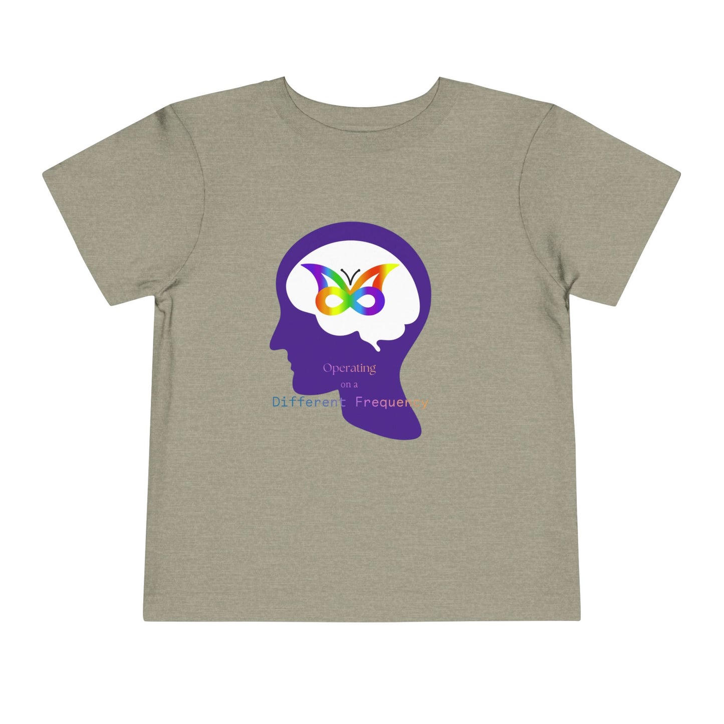 Built Differently Toddler Tee — Autism/Neurodiversity Pride Kids T‑Shirt